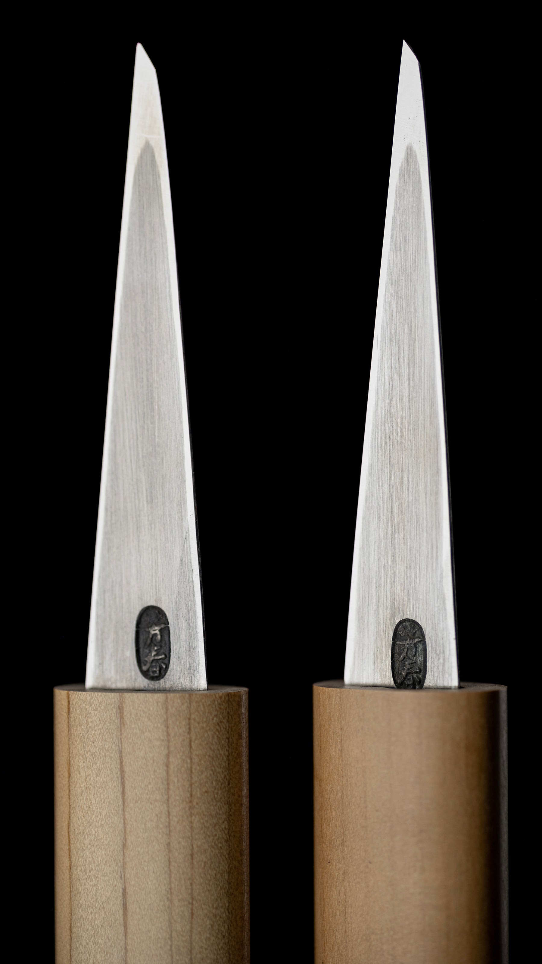 Kuriko-katana Knife From Hiraide For Right Hand - 75mm