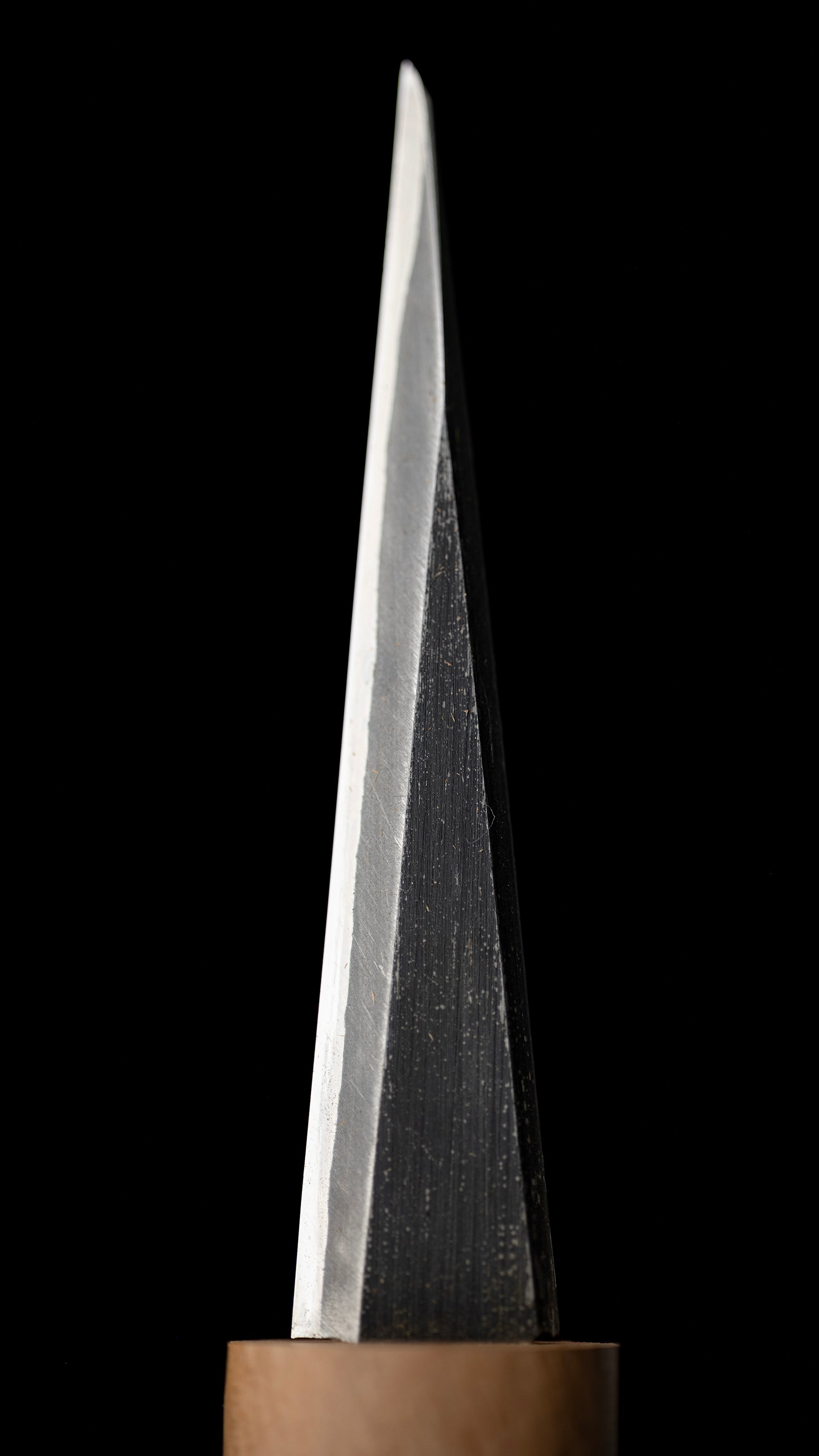 Kuriko-katana Knife From Hiraide For Left Hand - 75mm