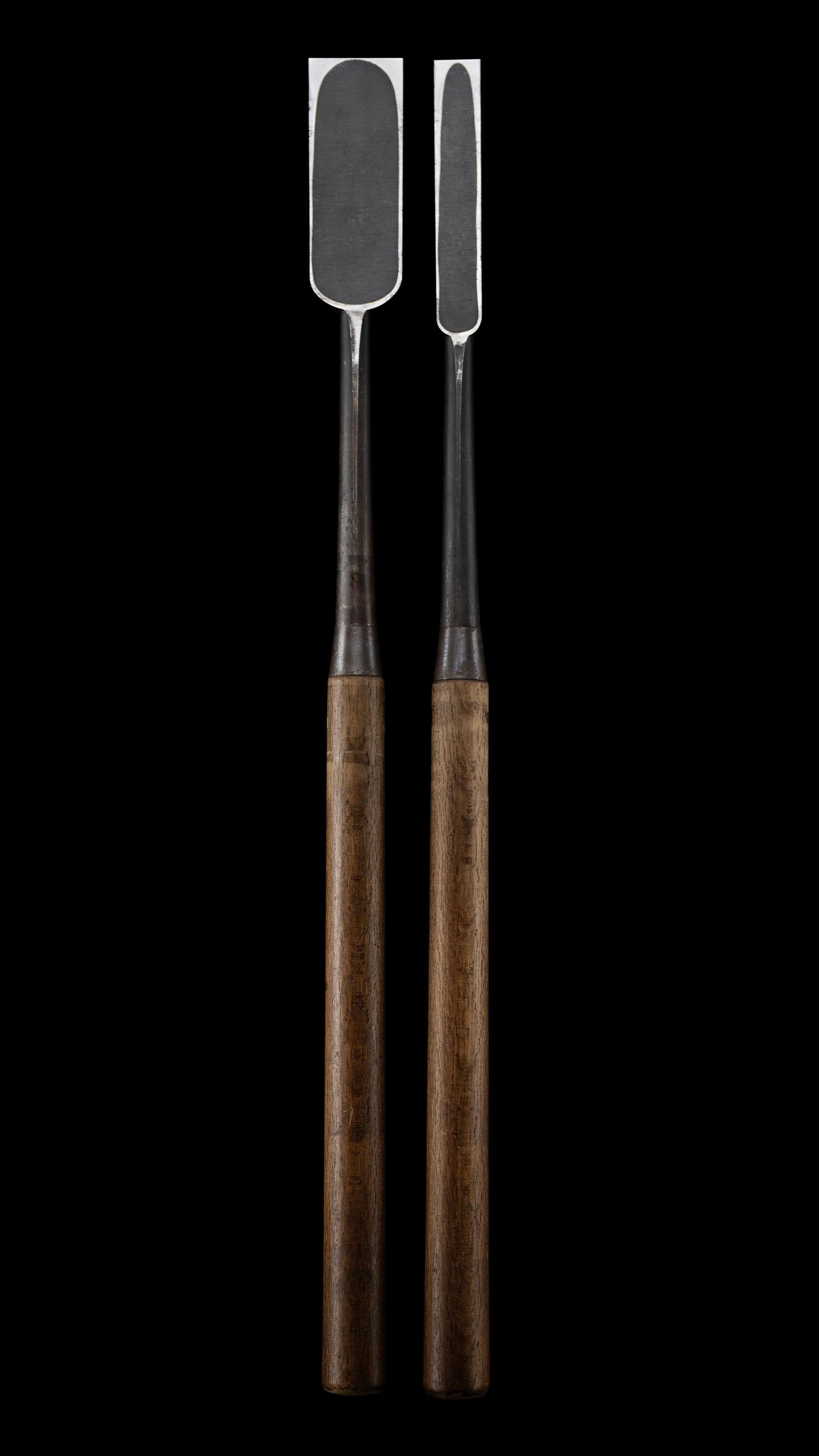 Ootsuki-Nomi Japanese Hand Made Slick Chisel Set By Kiyotada Ⅱ - 24&48mm