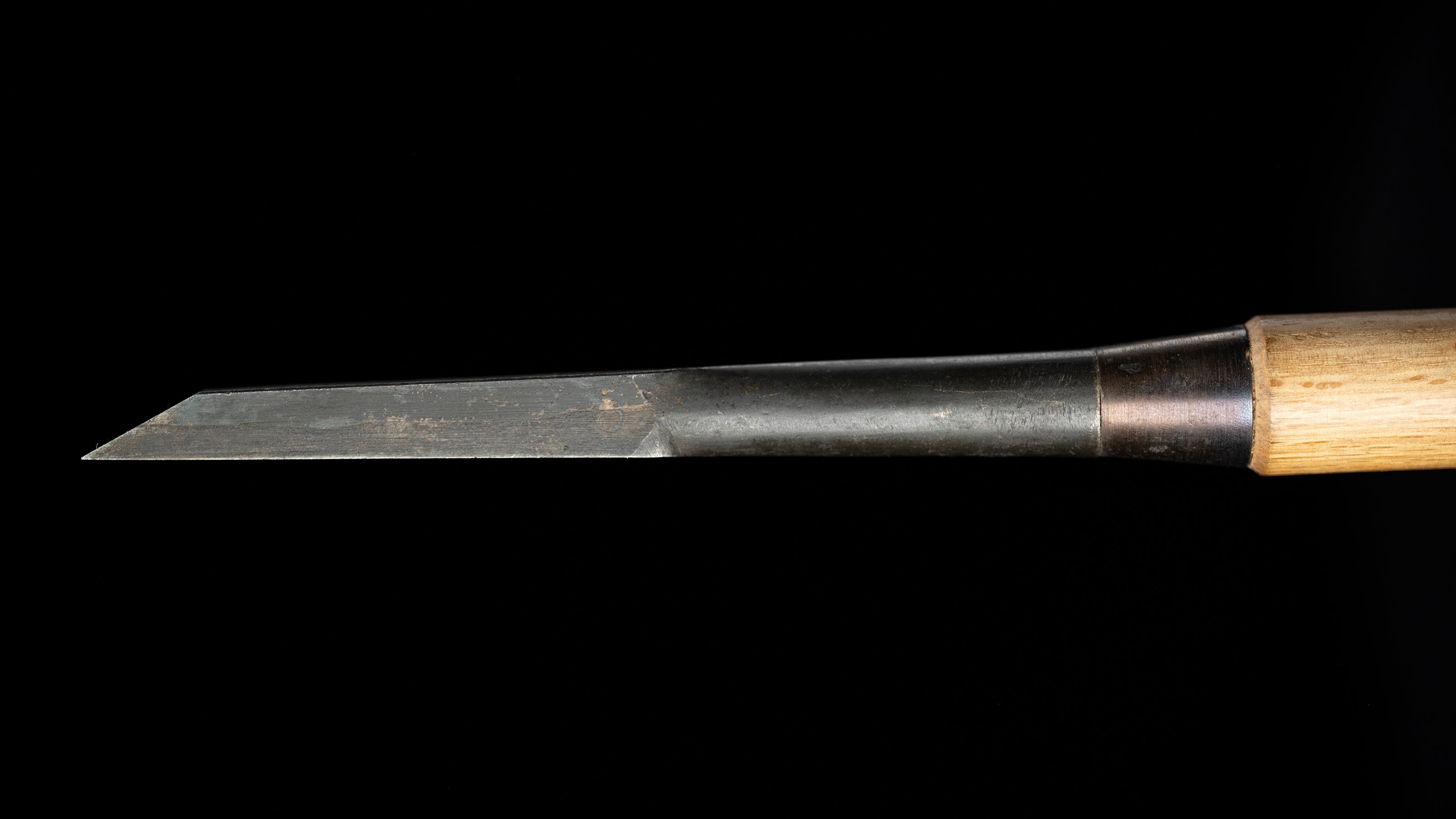 Tataki-Nomi Japanese Hand Made Timber Chisel By Hidari-Hisasaku - 12mm ②