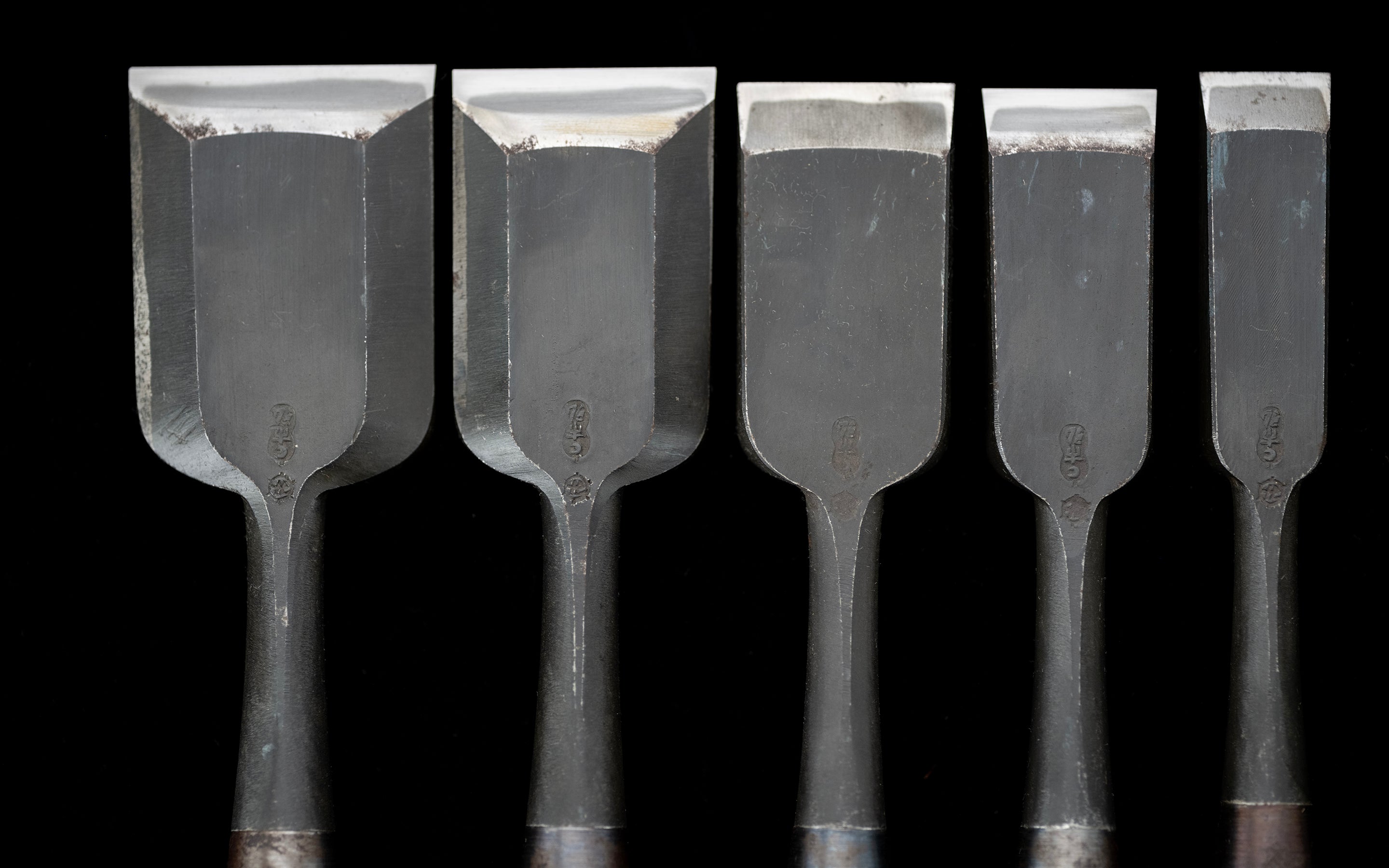 Oire-Nomi Japanese Hand Made Bench Chisel Set By Ichihiro Ⅱ