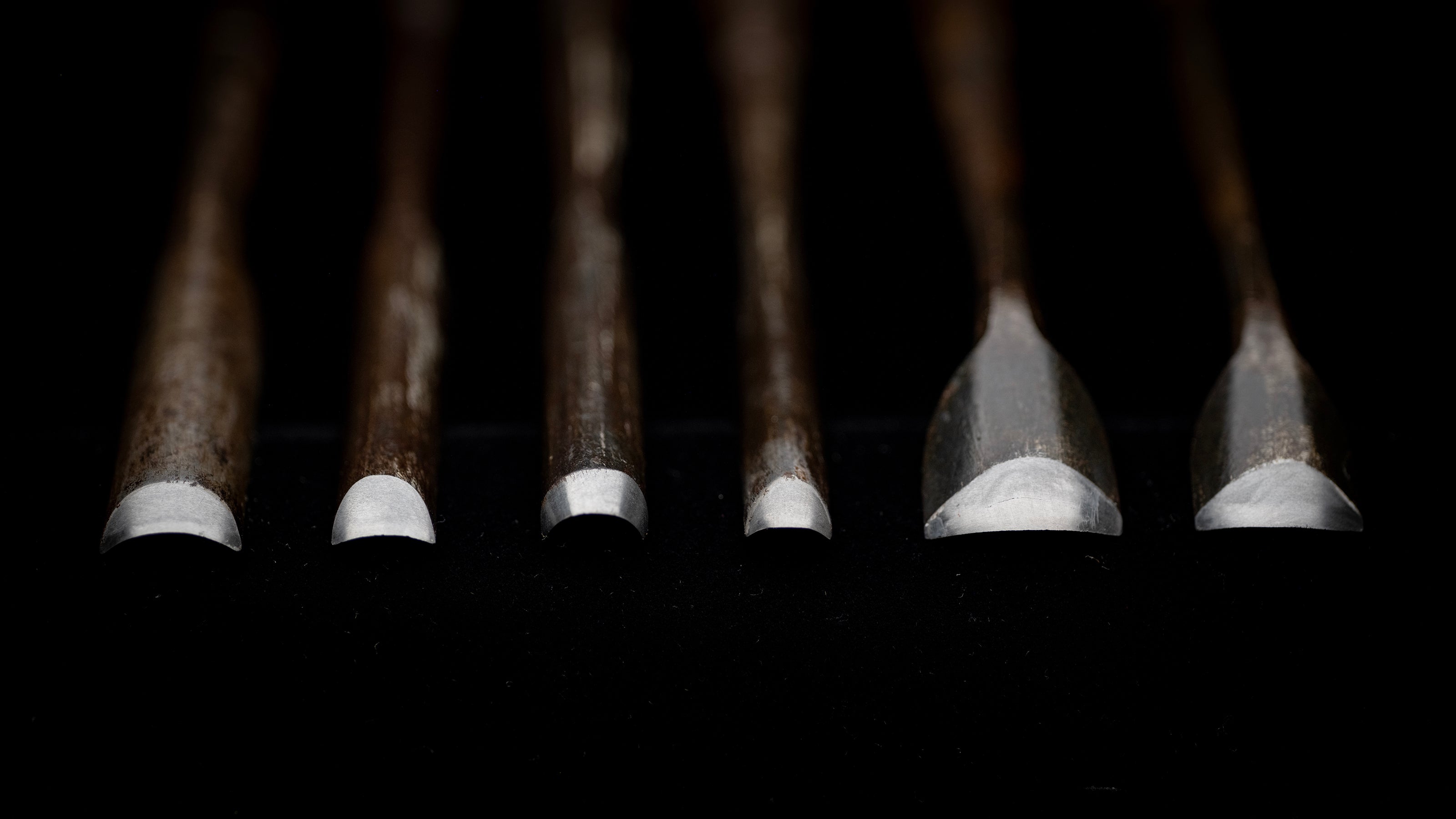 Uchimaru nomi Japanese U-Gouge/Spoon-Gouge Chisel set