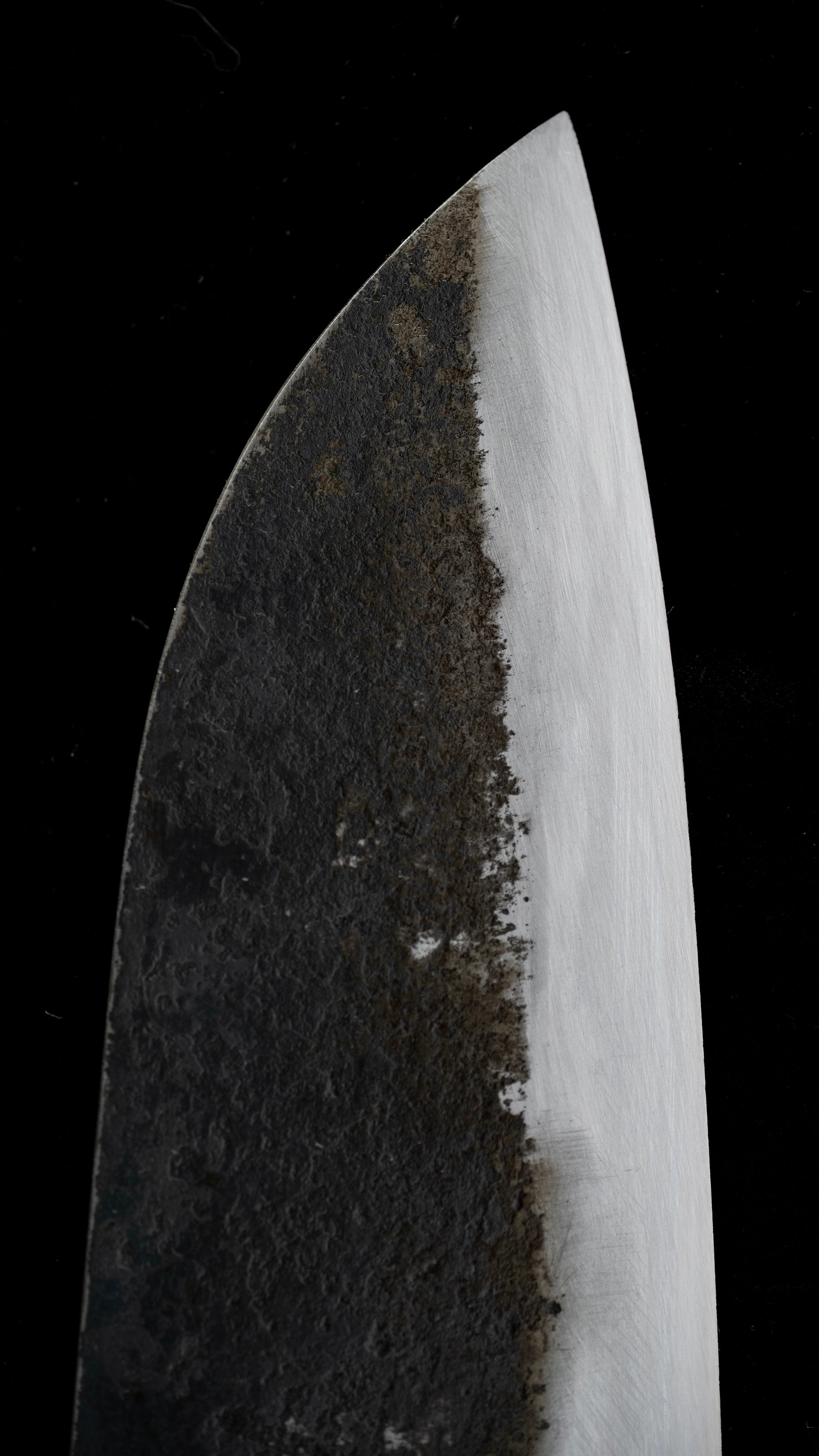 Kurouchi Honyanki Santoku Knife Japanese All Purpose Knife By Takaki Junichi - 165mm