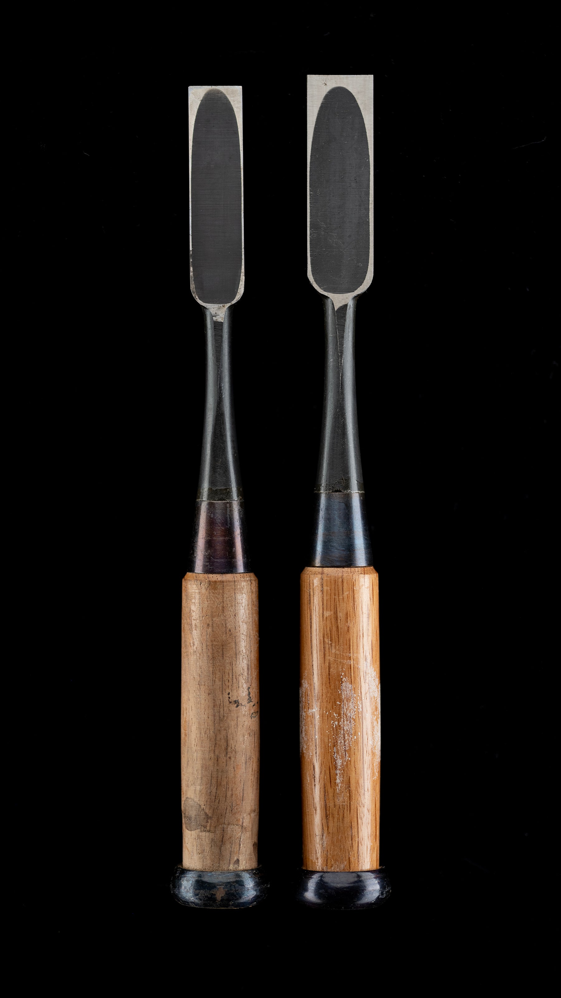 Oire-Nomi Japanese Hand Made Bench Chisel Set By Keiju - 15&18mm