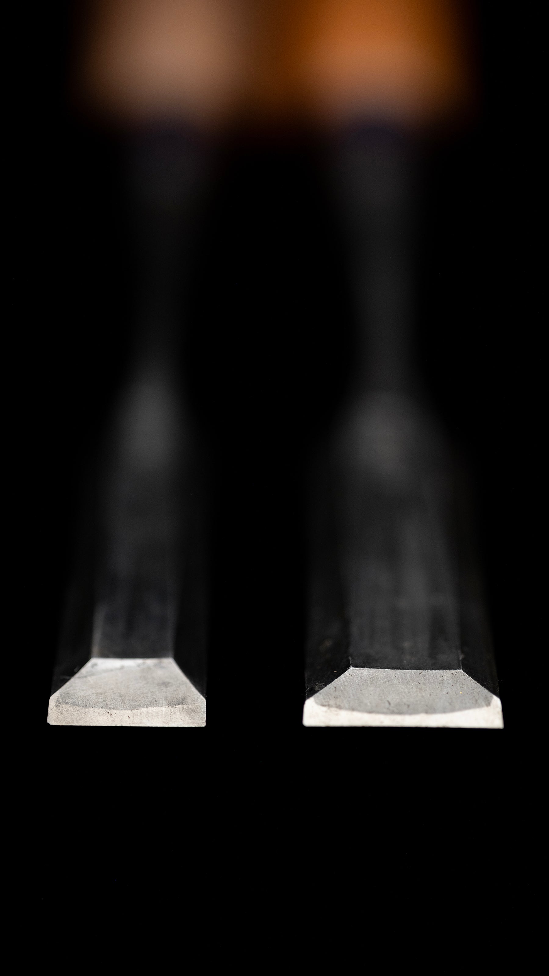 Oire-Nomi Japanese Hand Made Bench Chisel Set By Keiju - 15&18mm