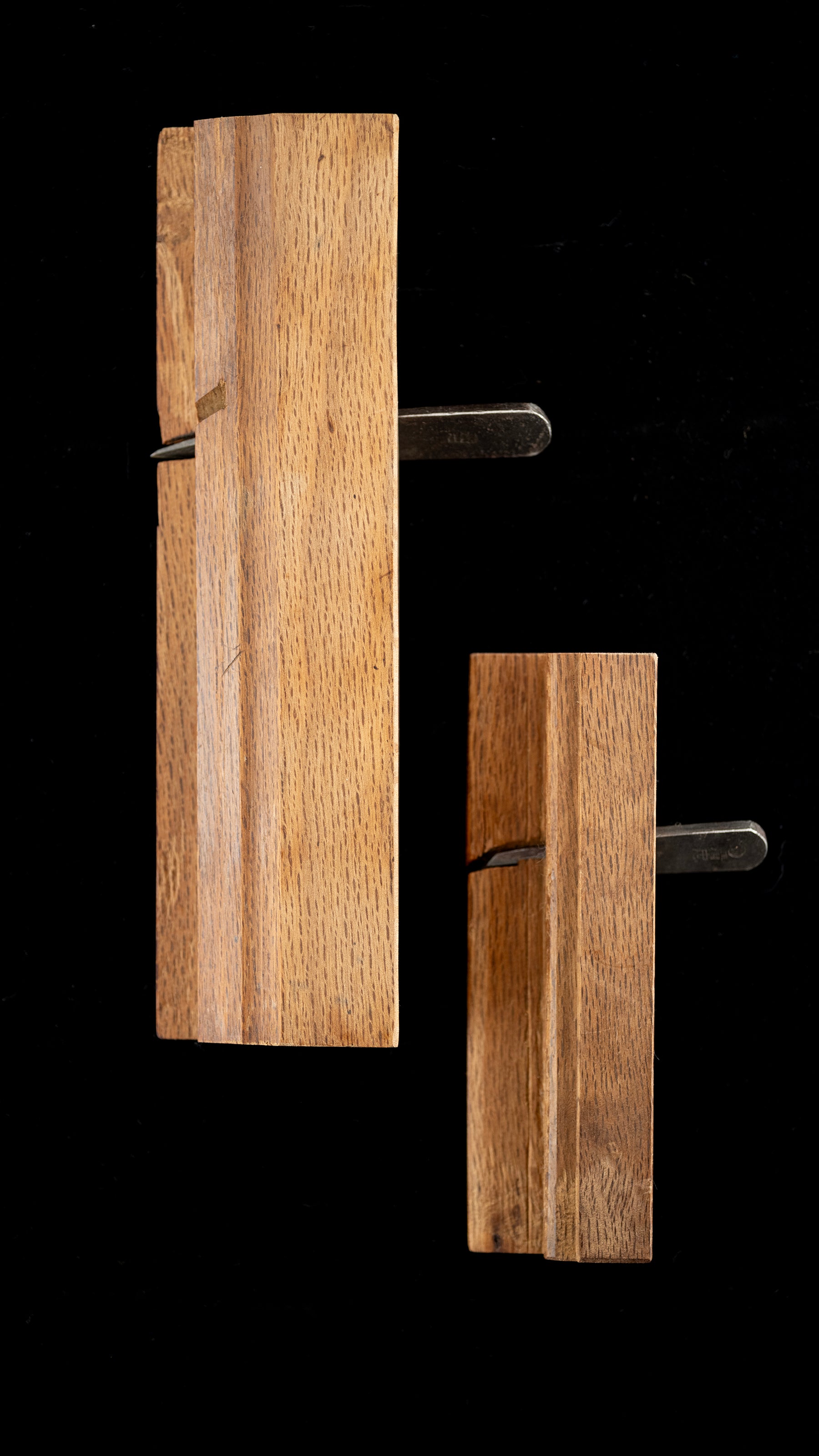 Hibukura Kanna Japanese Hand Made Side Shaving Plane By Kiyotada Ⅰ＆Ⅱ
