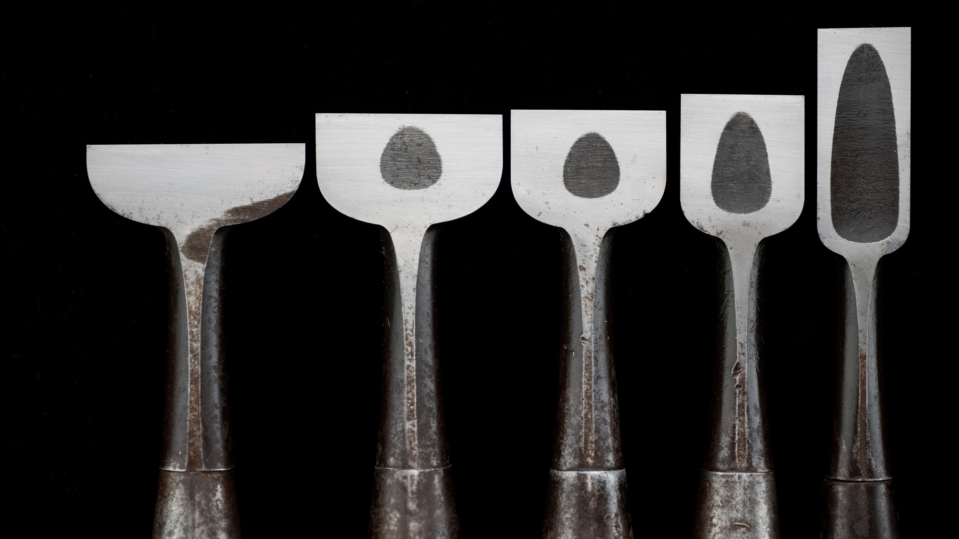 Oire-Nomi Japanese Hand Made Bench Chisel Set By Ichihiro Ⅱ ②