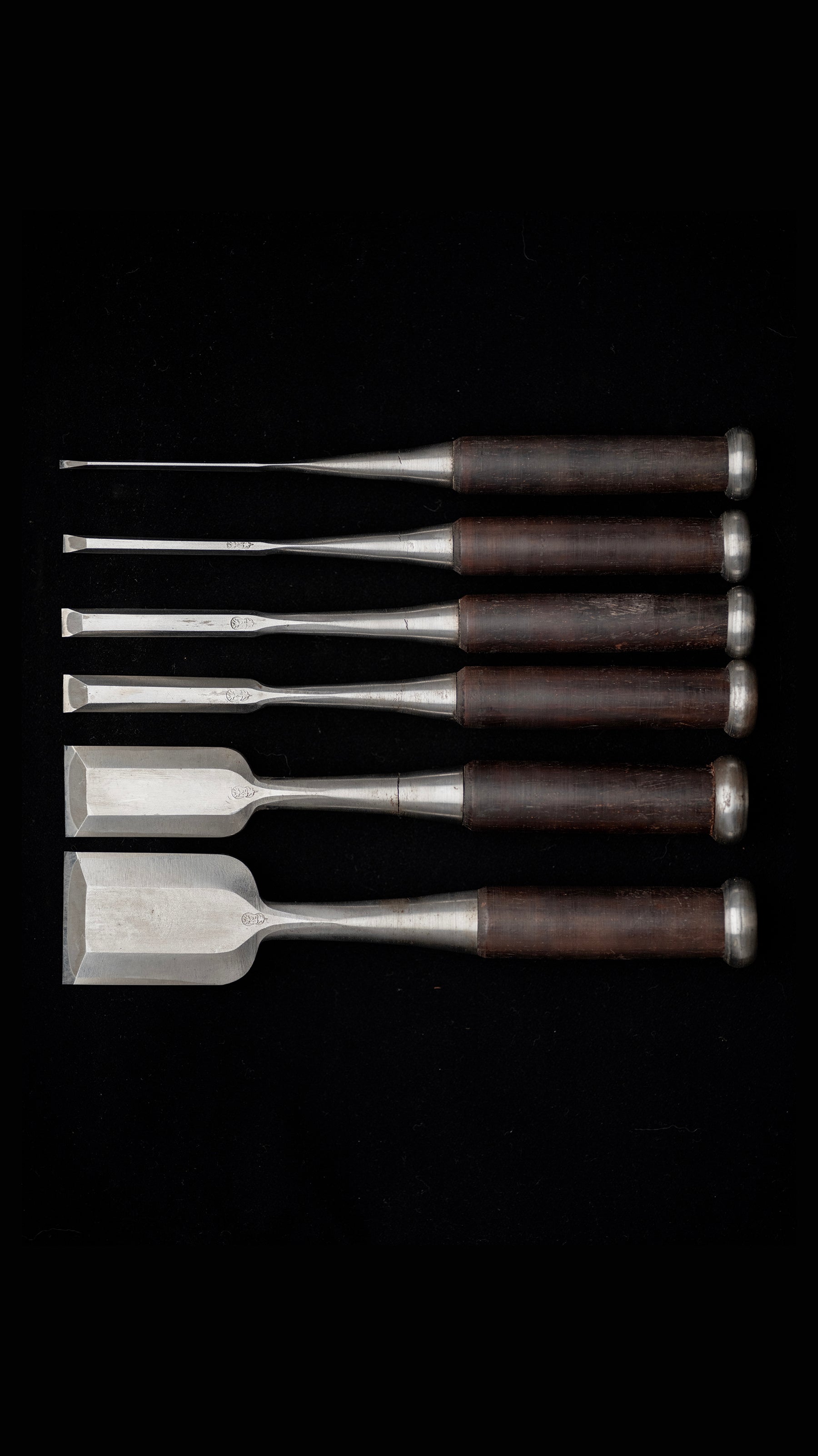 Oire-Nomi Japanese Hand Made Bench Chisel Set By Honkunihide