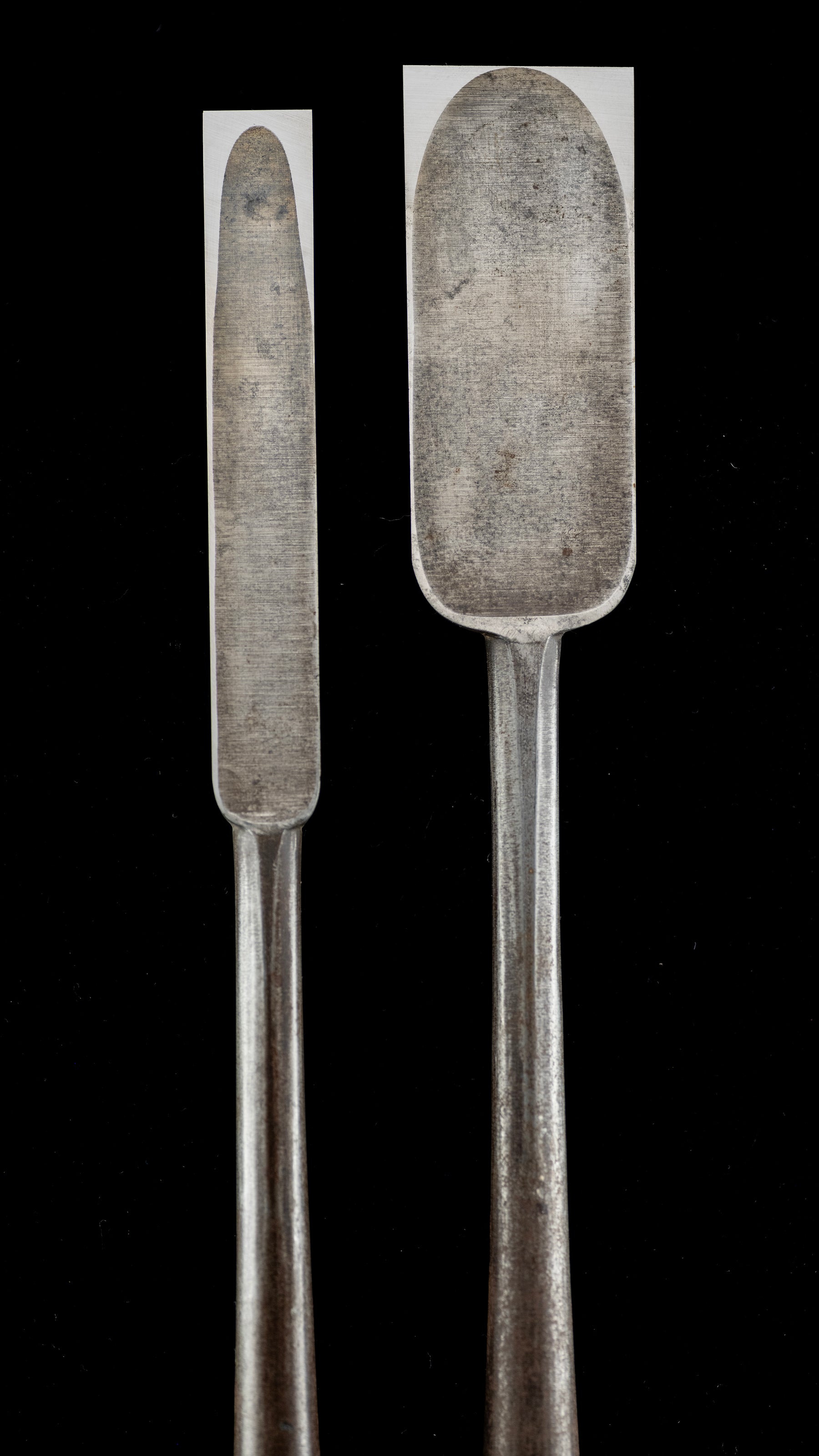 Ootsuki-Nomi Japanese Hand Made Slick Chisel Set By Fujikura Mannosuke - 24mm & 48mm ②