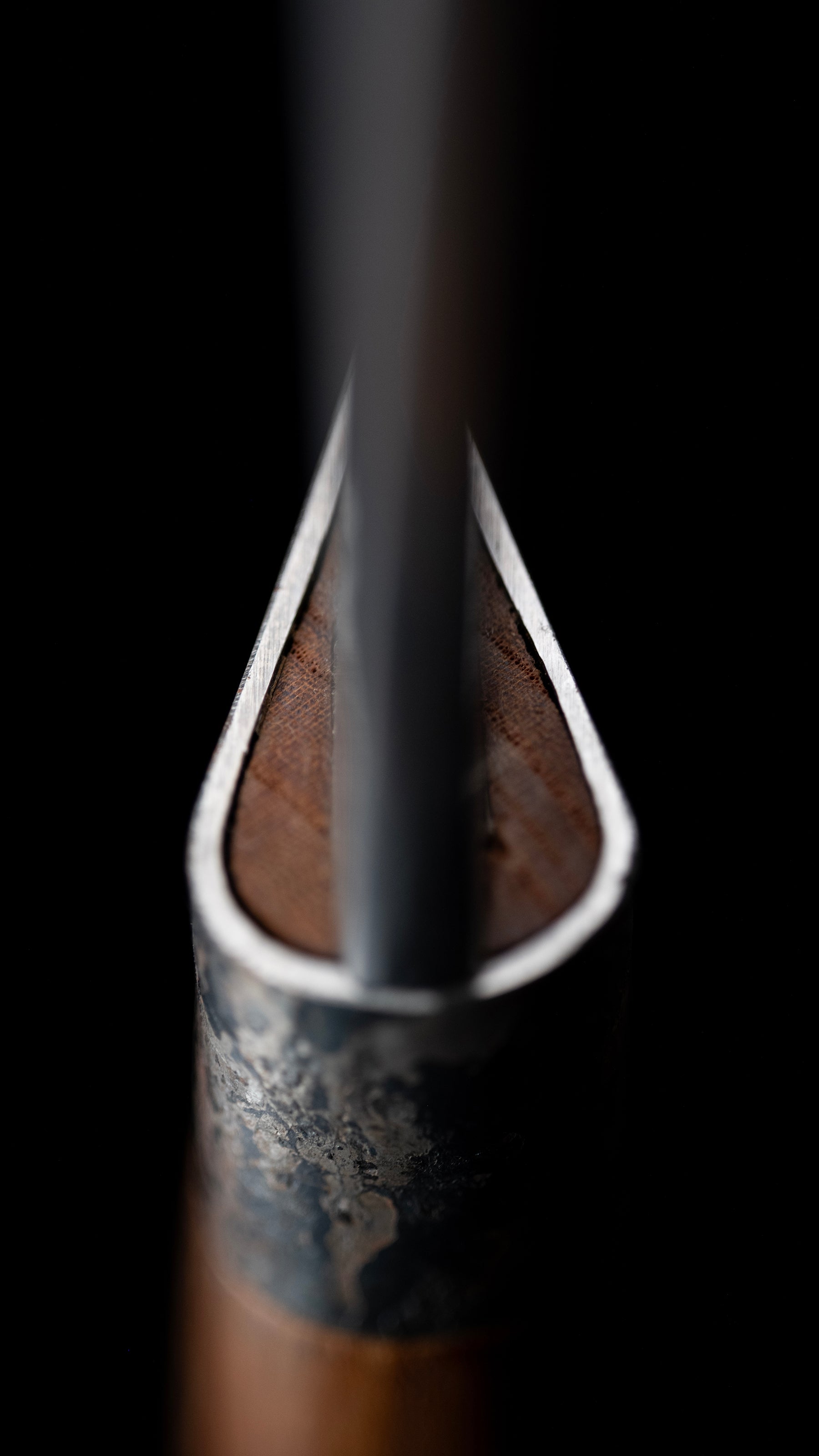 Nata Japanese Custom Made Double-Bevel Hatchet Knife By Yuzawa - 174mm