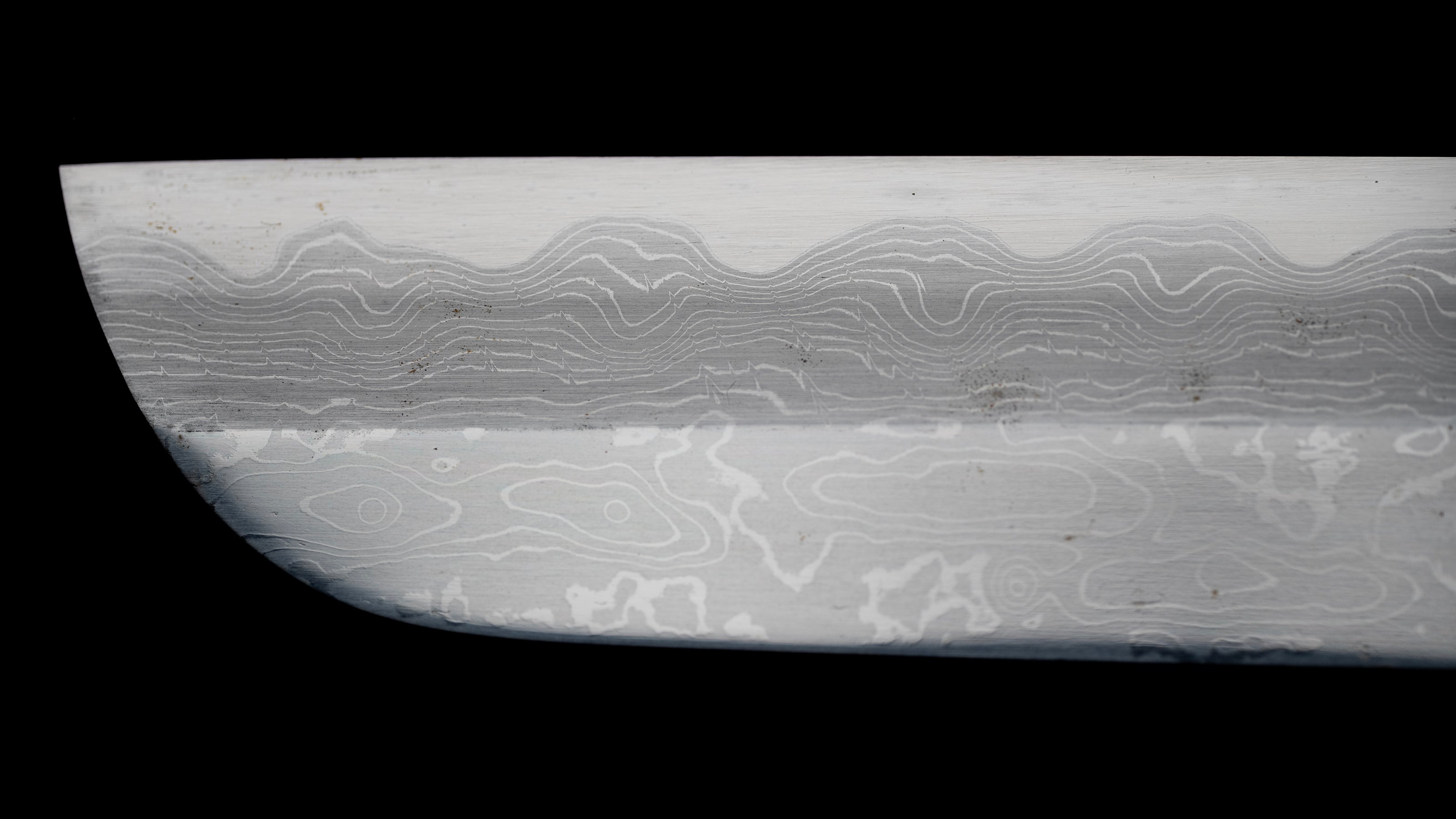 Sumunagashi Kamakata Usuba Knife Japanese Vegetable Knife By Shiraki Kenichi - 210mm