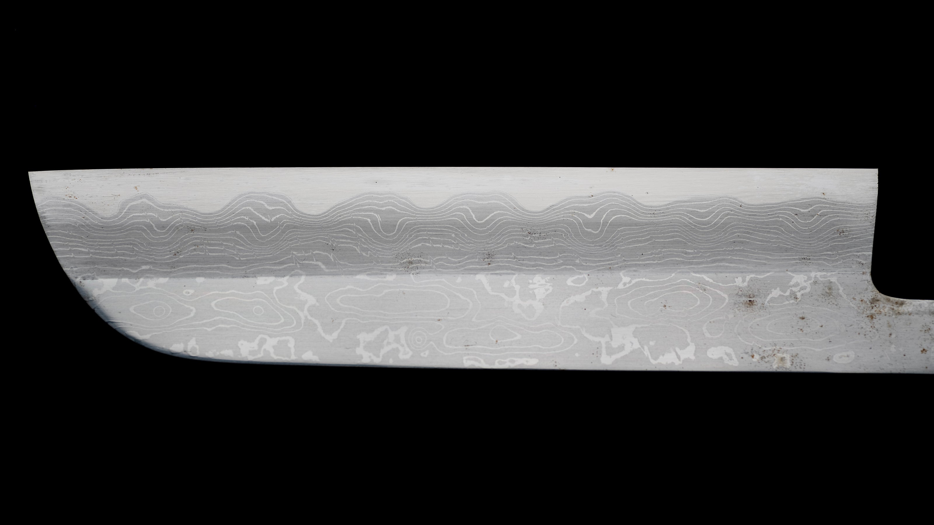 Sumunagashi Kamakata Usuba Knife Japanese Vegetable Knife By Shiraki Kenichi - 210mm