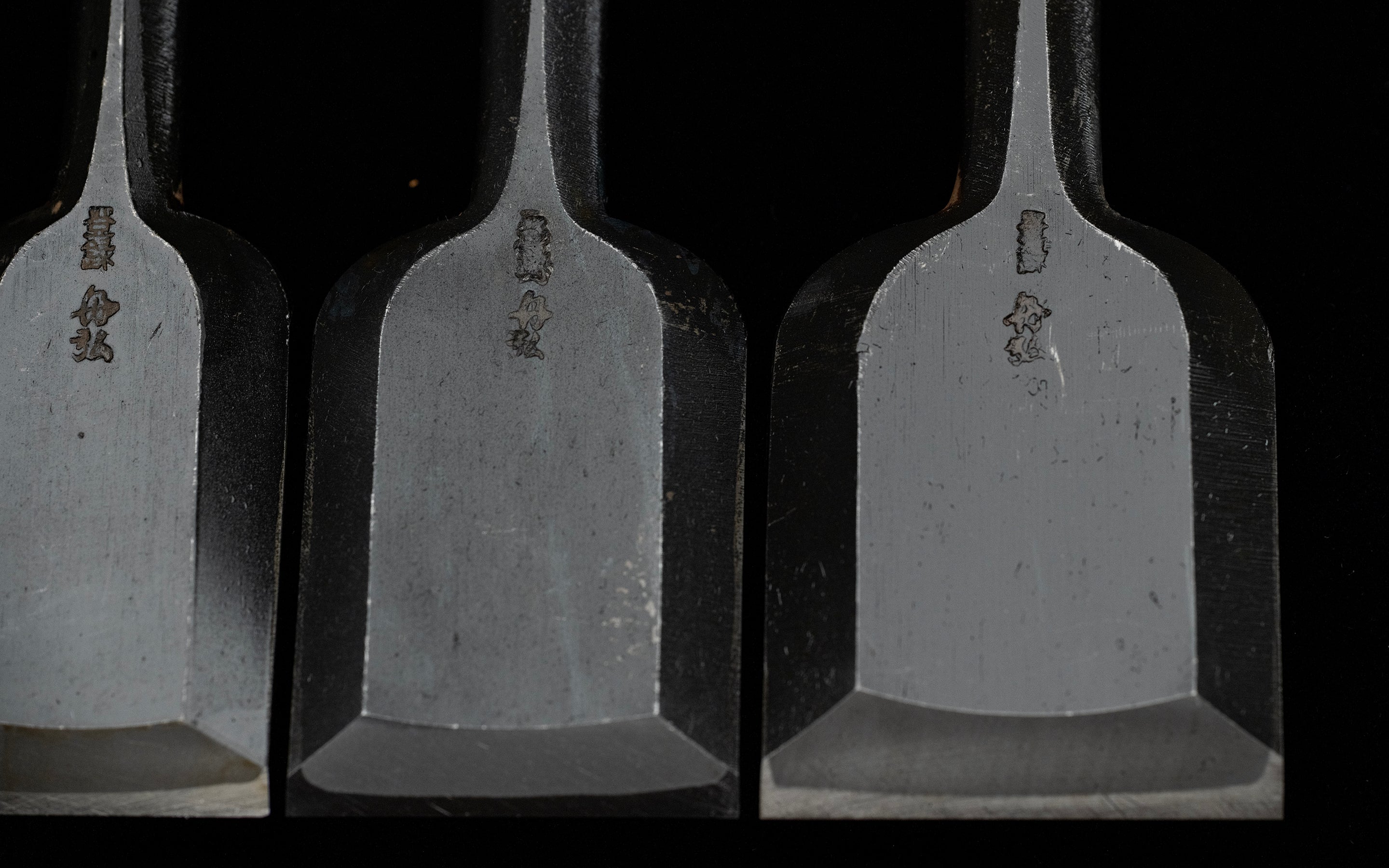 Oire-Nomi Japanese Hand Made Bench Chisel Set By Funahiro