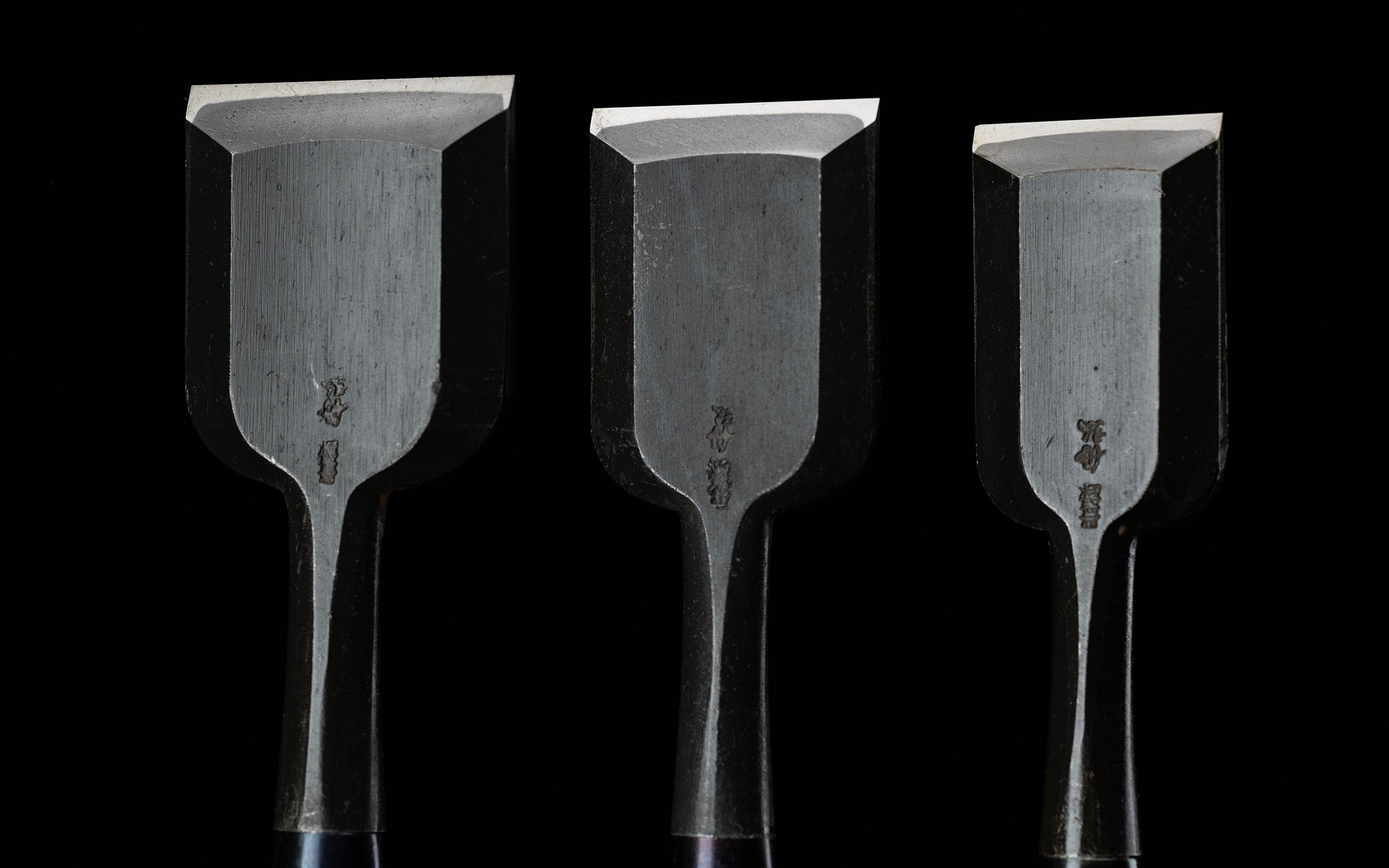 Oire-Nomi Japanese Hand Made Bench Chisel Set By Funahiro