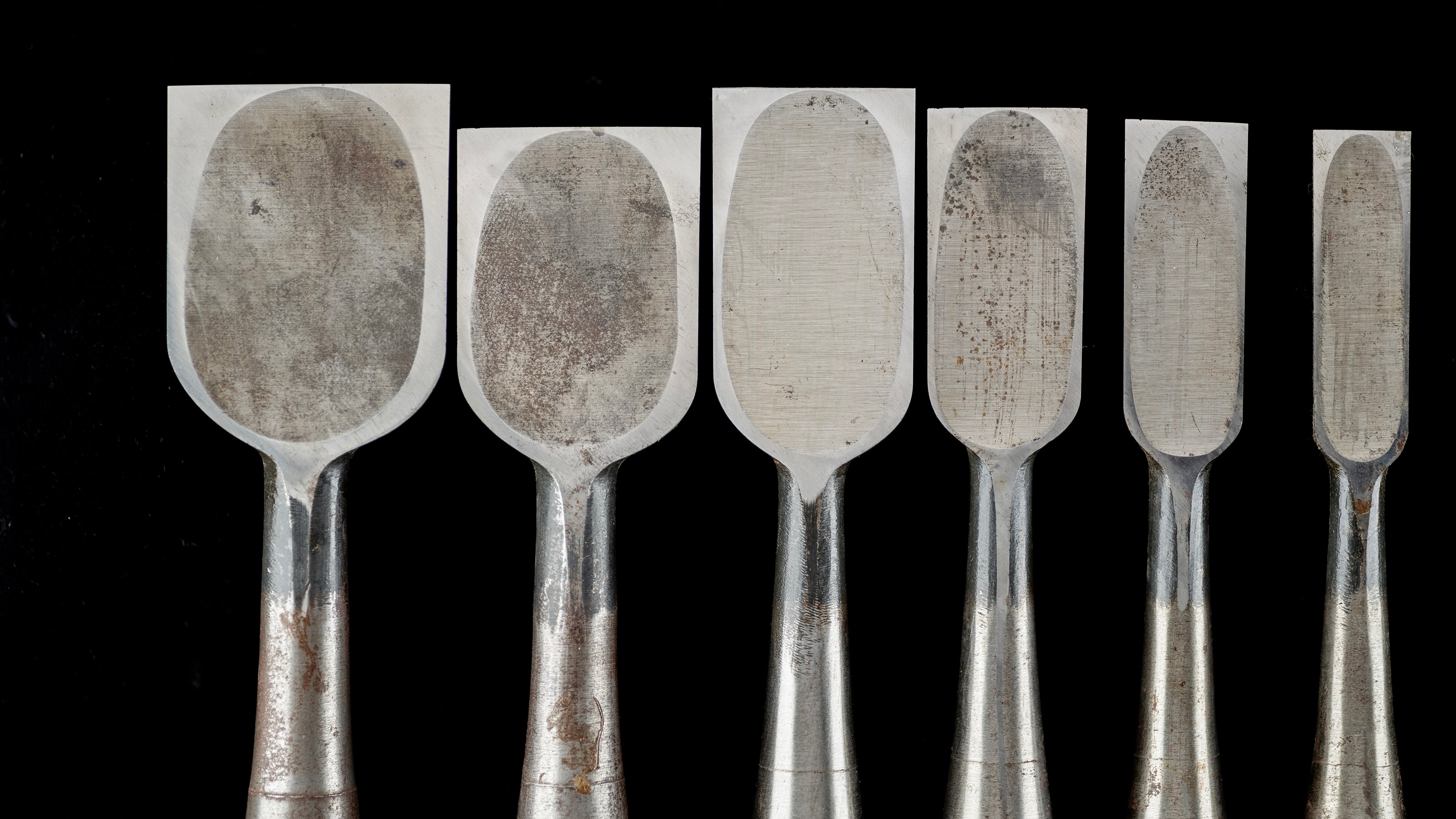 Oire-Nomi Japanese Hand Made Bench Chisel Set By Hironobu