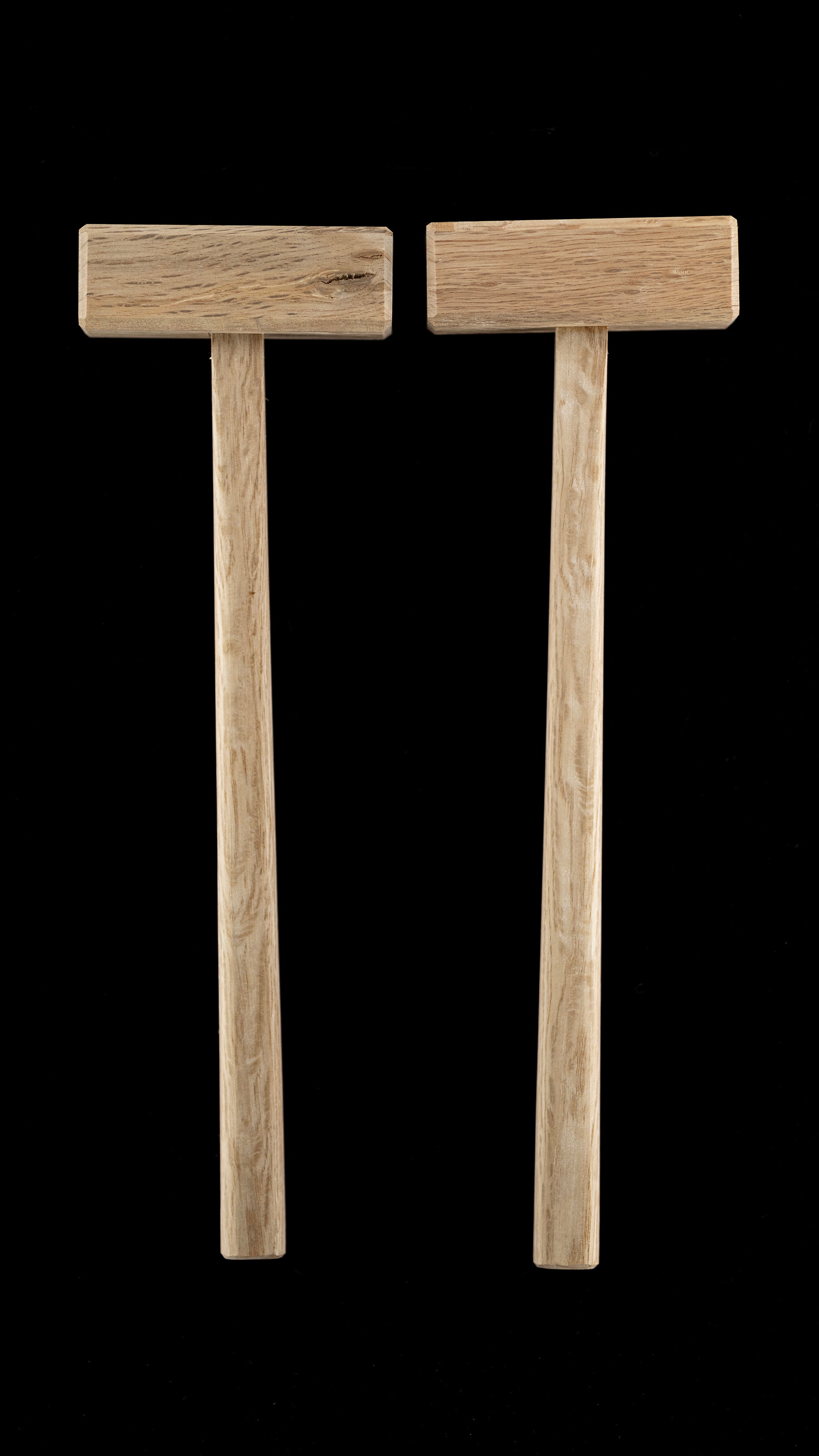 Ki-zuchi Japanese Hand Made Wooden Hammer by White Oak