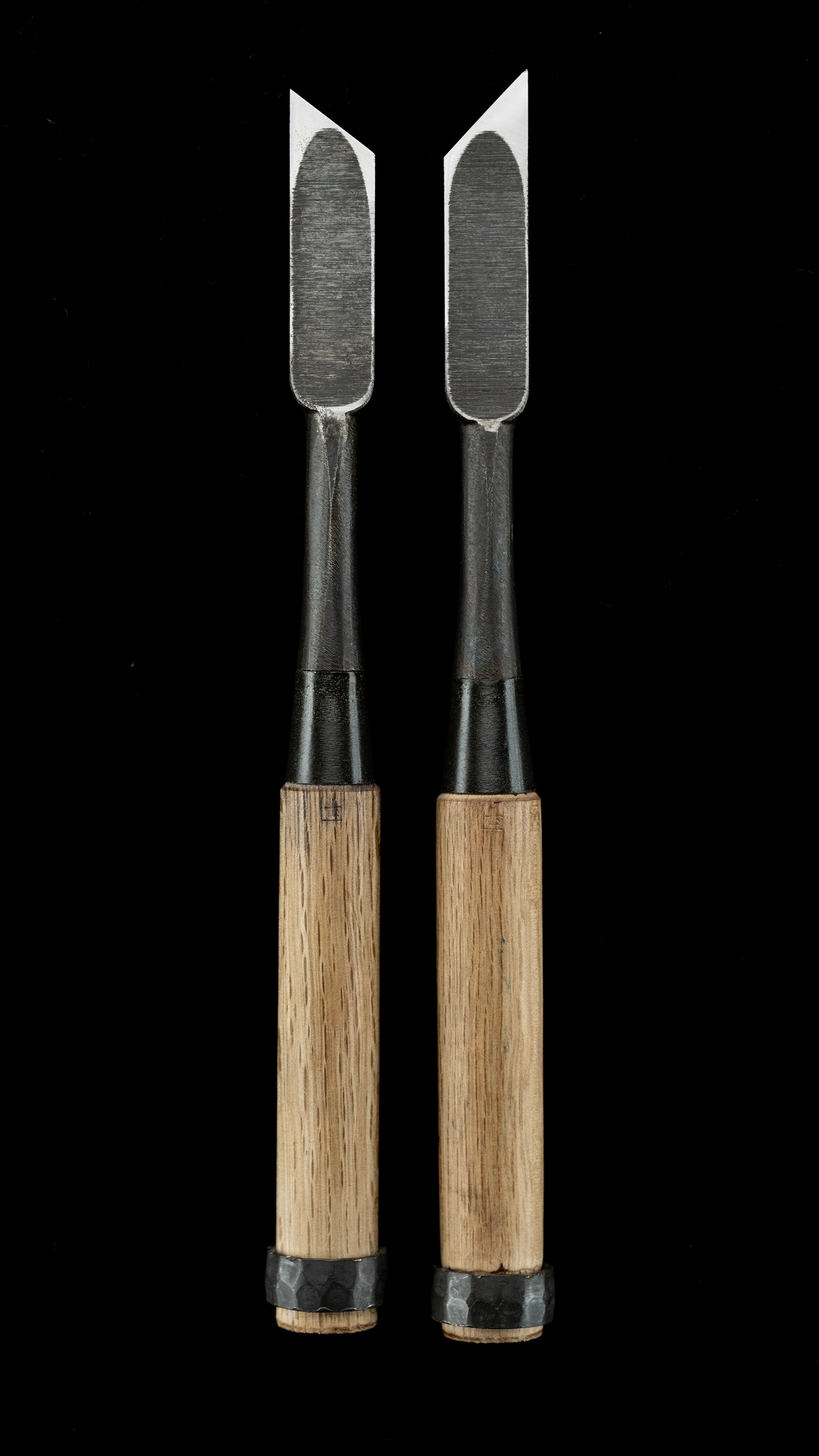 Shinogi-Isuka-Nomi Japanese Hand Made Oblique Chisel Set By Masashige - 15mm