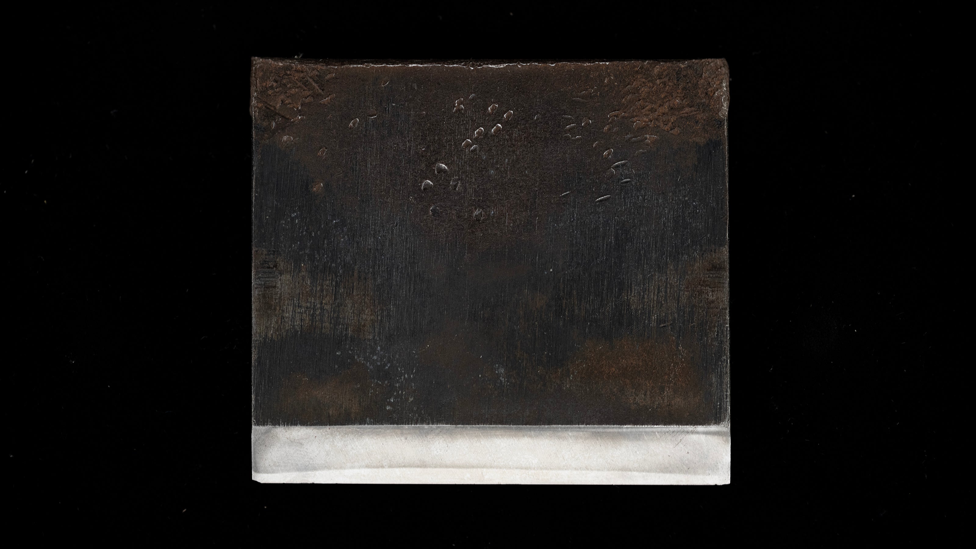 「Ogashira」Hira-ganna Japanese Smoothing Plane Blade by Imoto Masao - 70mm