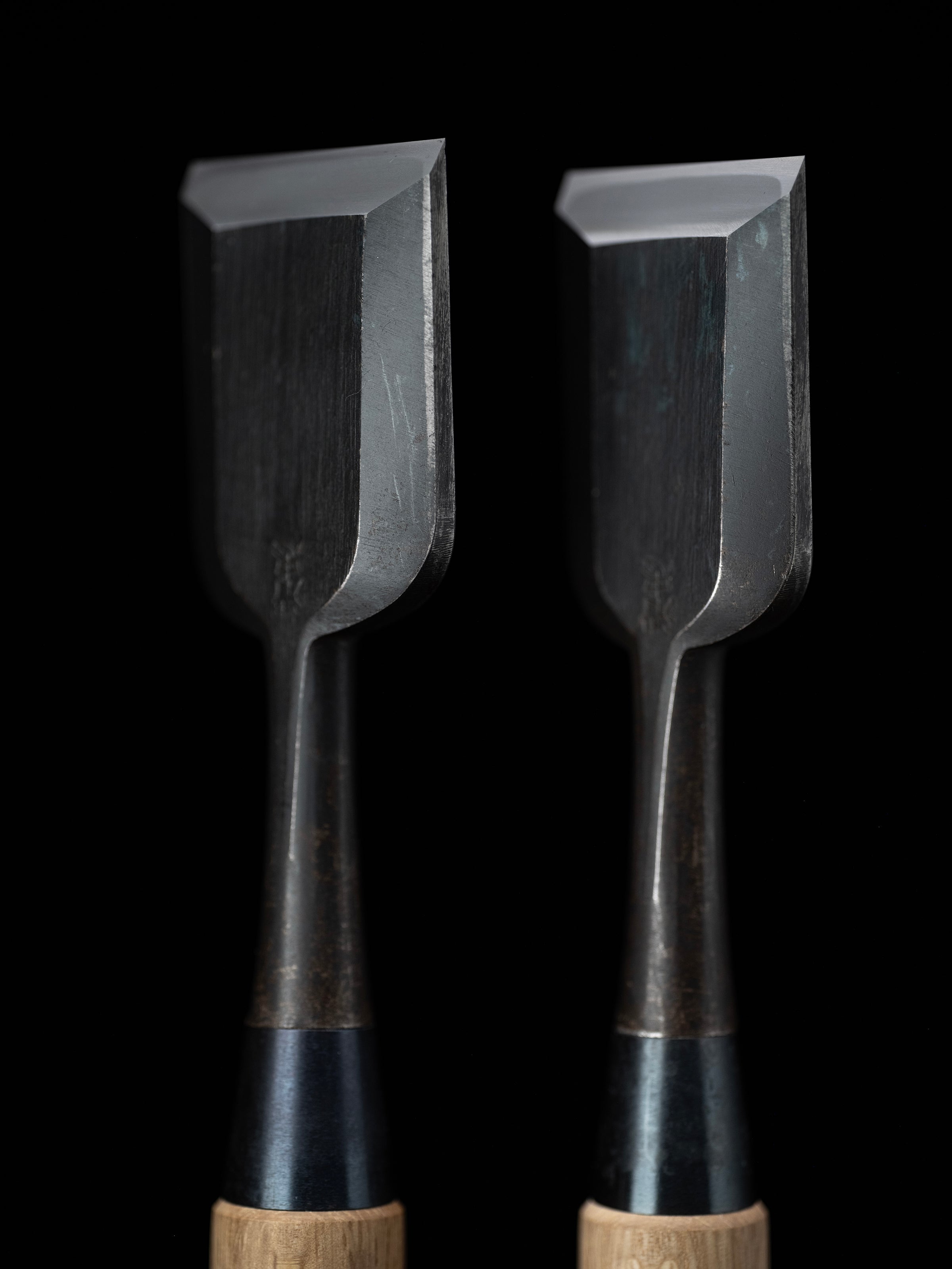 Oire-Nomi Japanese Hand Made Bench Chisel Set By Second Generation Kiyotada - Classical Type