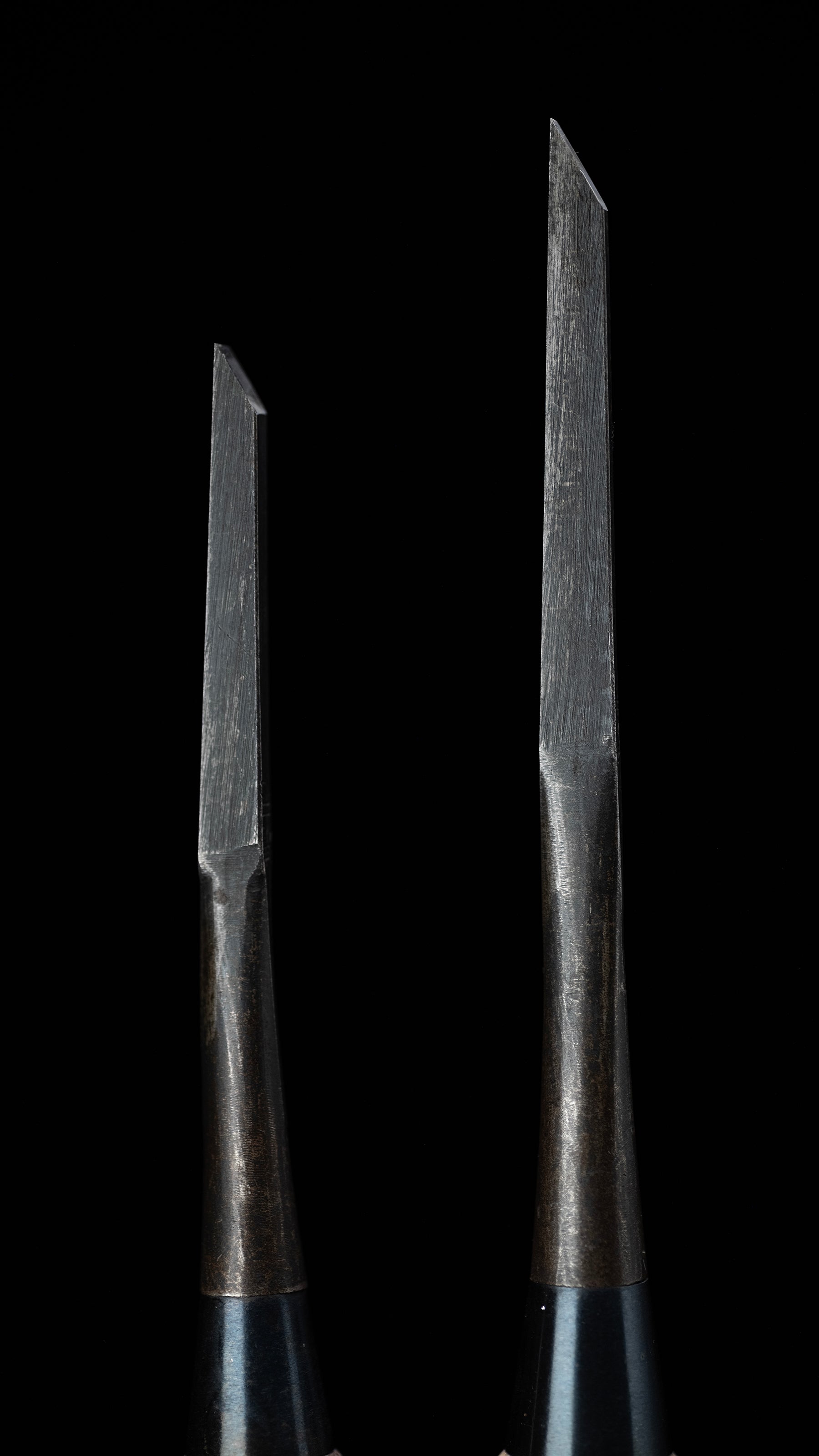 Oire-Nomi Japanese Hand Made Bench Chisel Set By Second Generation Kiyotada - Classical Type