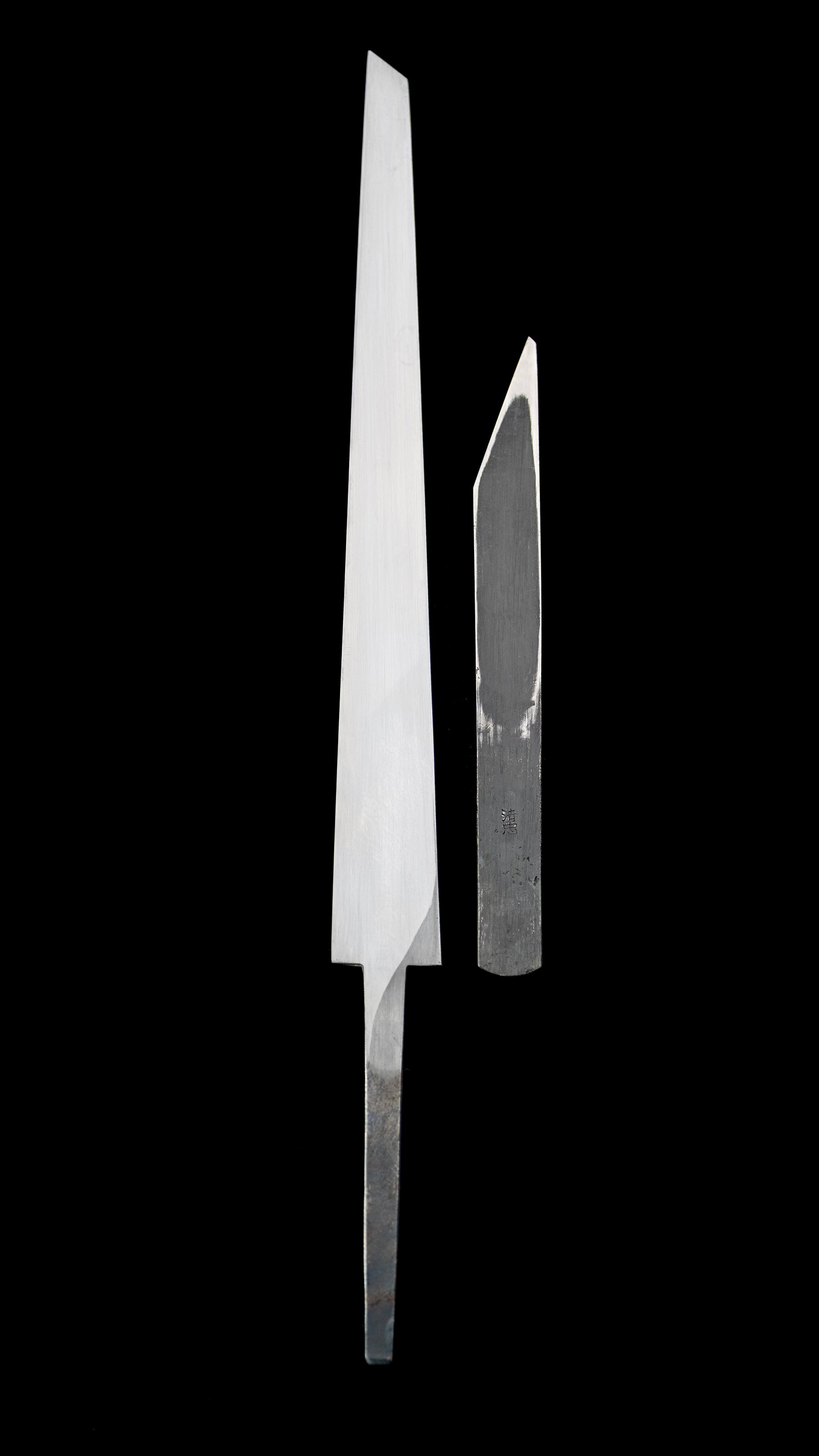 Custom extended Kuriko Katana Knife By Heiji For Right Hand - 300mm