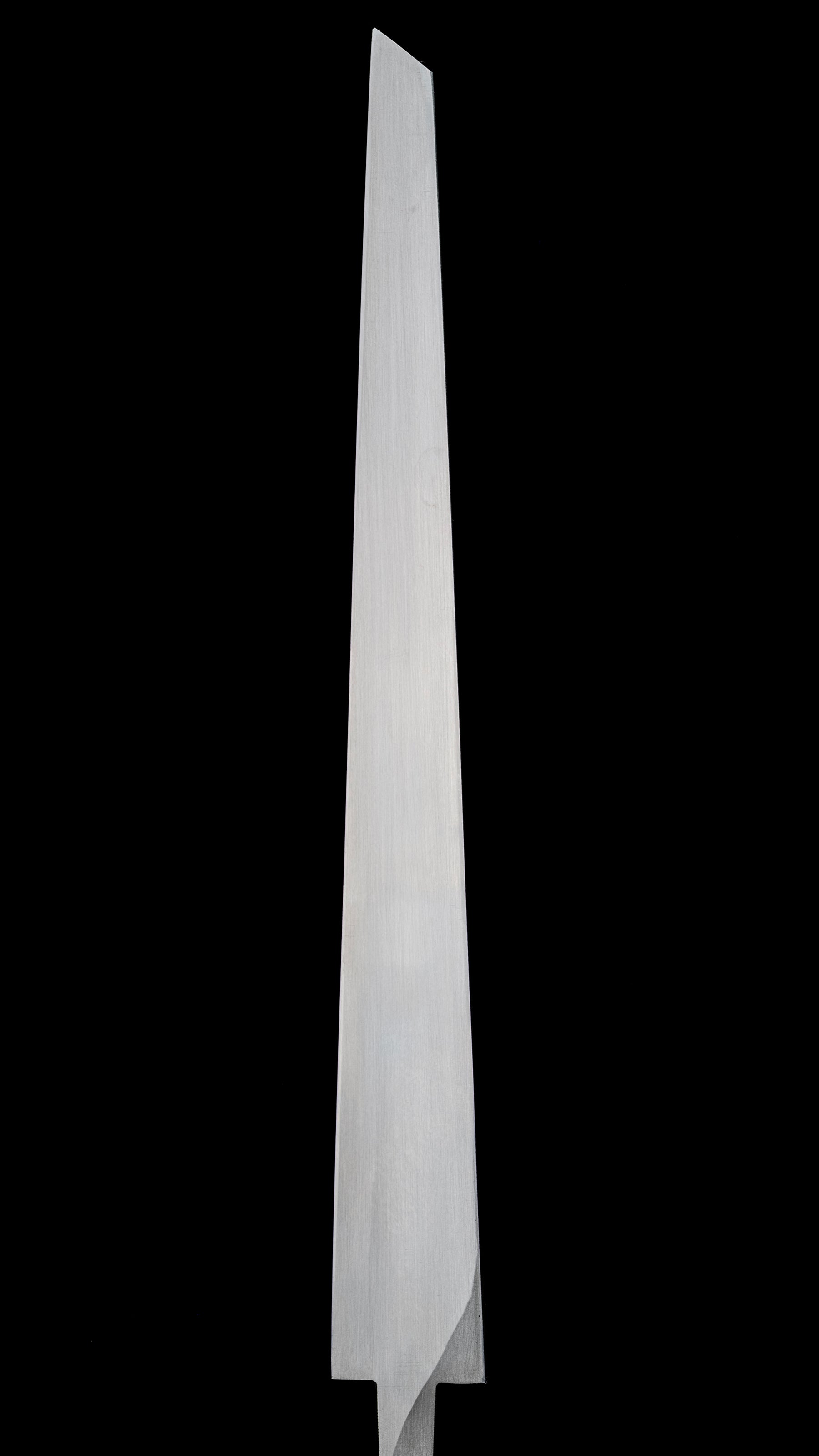 Custom extended Kuriko Katana Knife By Heiji For Right Hand - 300mm