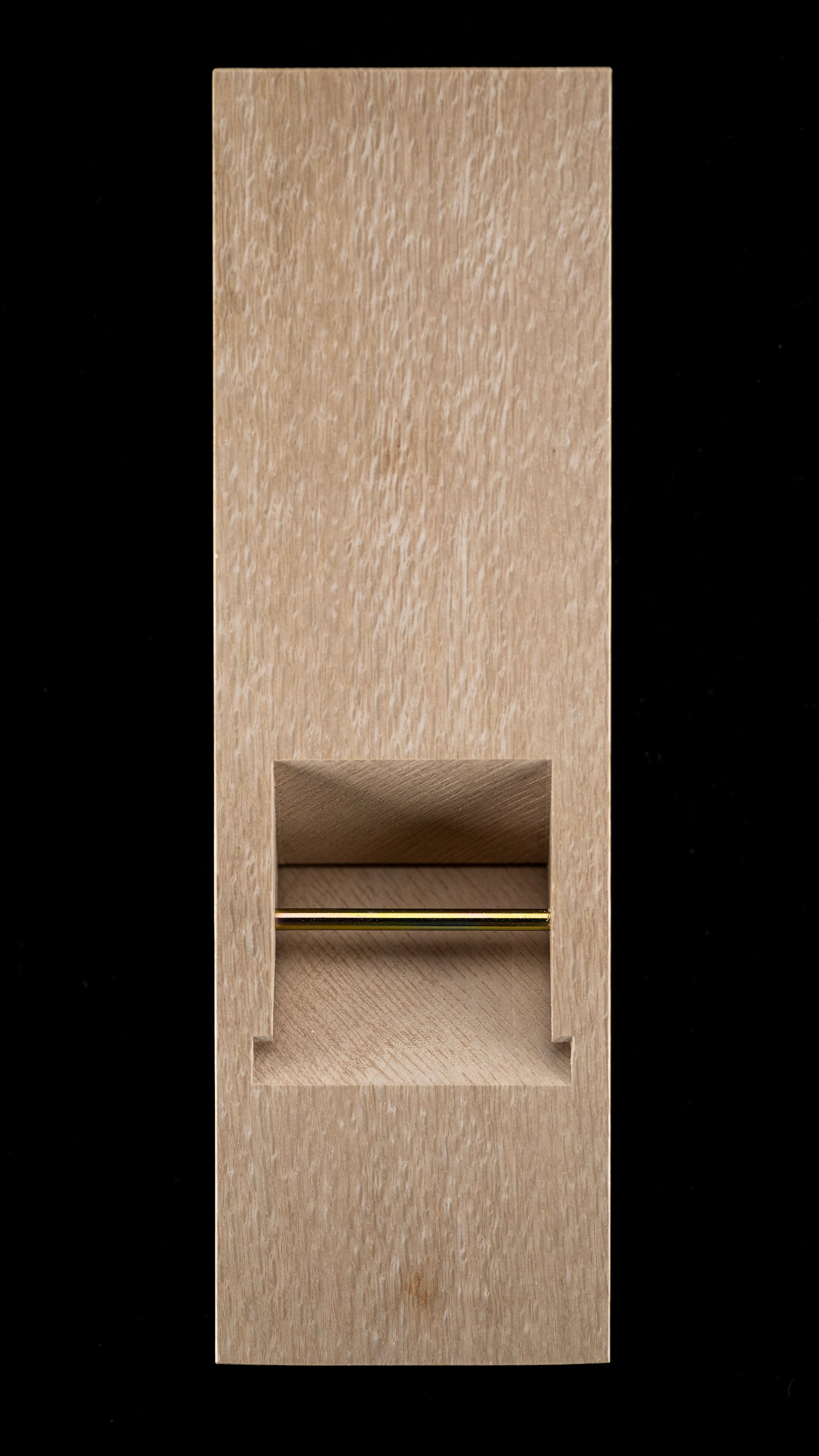Japanese White Oak Wood Plane Body (Arabori-Dai) for 70mm Blade