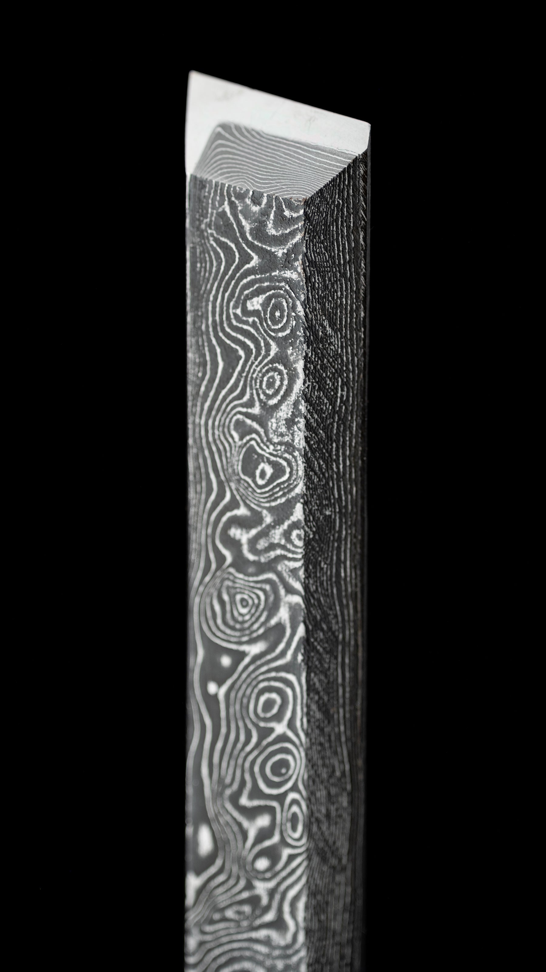 Mokume Shiragaki Japanese Marking Knife by Tasai Michio - 15mm