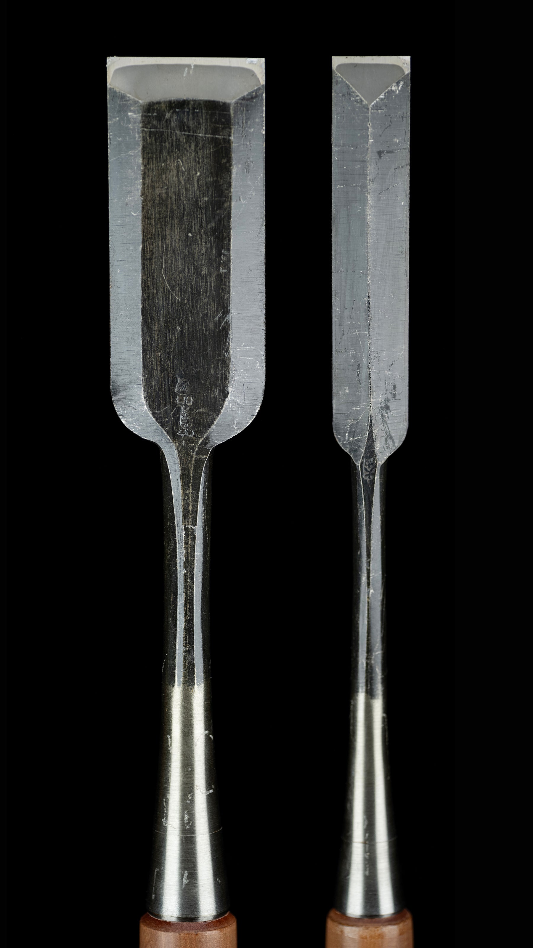 Ootsuki-Nomi Japanese Hand Made Slick Chisel Set By Ouchi Ⅳ - 24&48mm