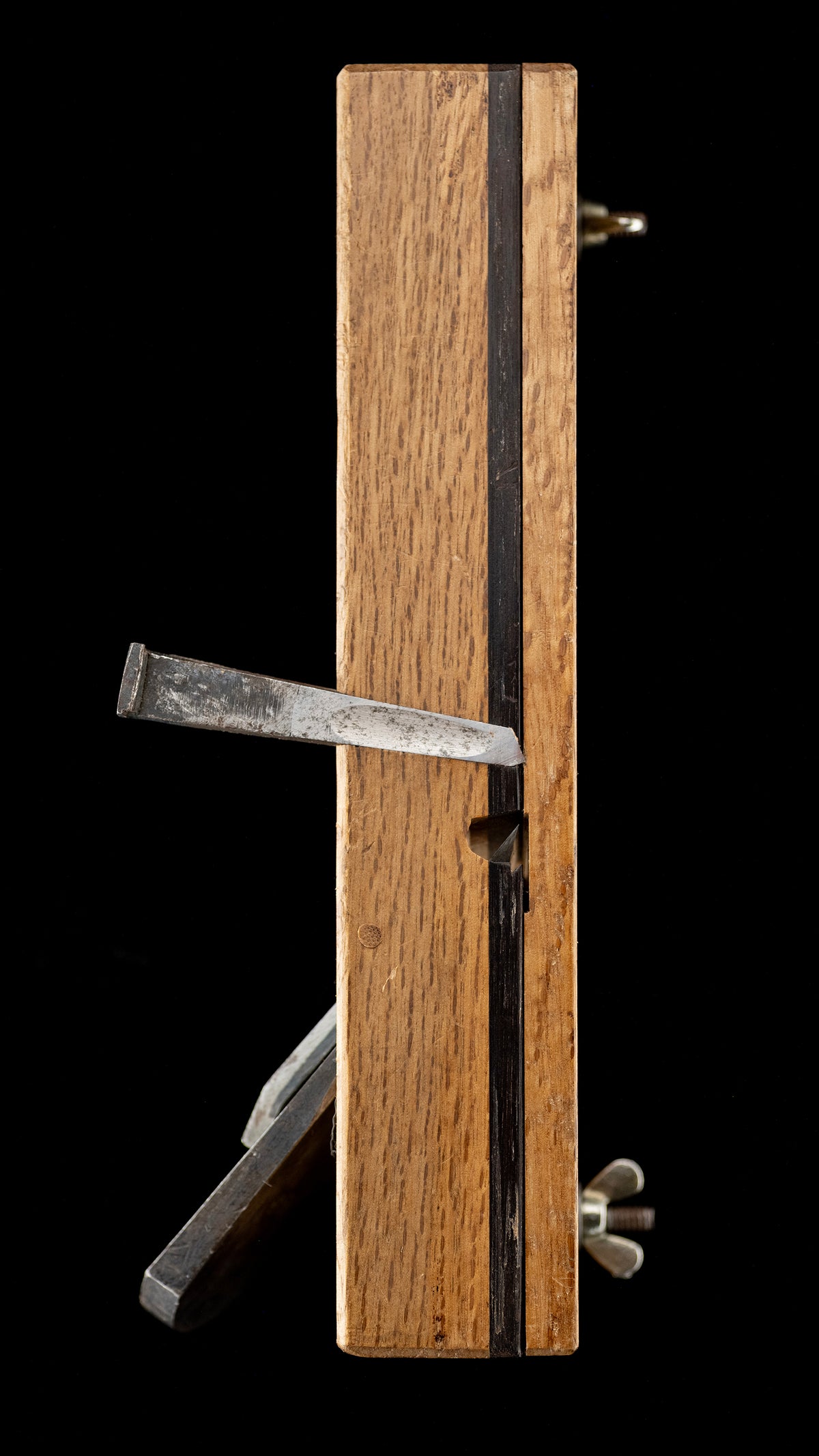 Kiwa-Kanna Japanese Rabbet Plane with adjustable fence By Tobei - 36 mm Right