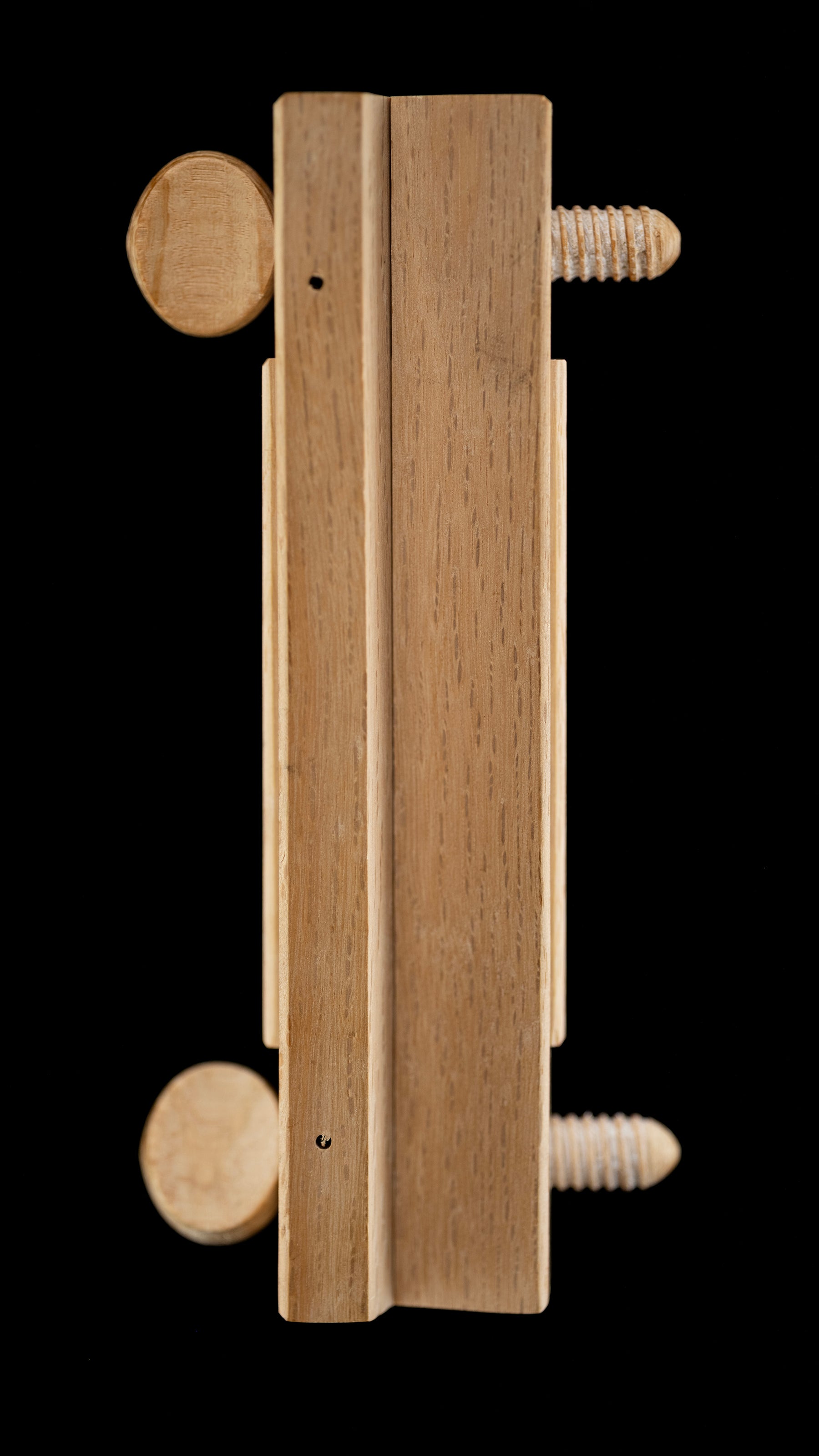 Sarumentori-Kanna Japanese Wood Screw Adjustable Chamfer Plane 60° By Yukichika - 24mm ②