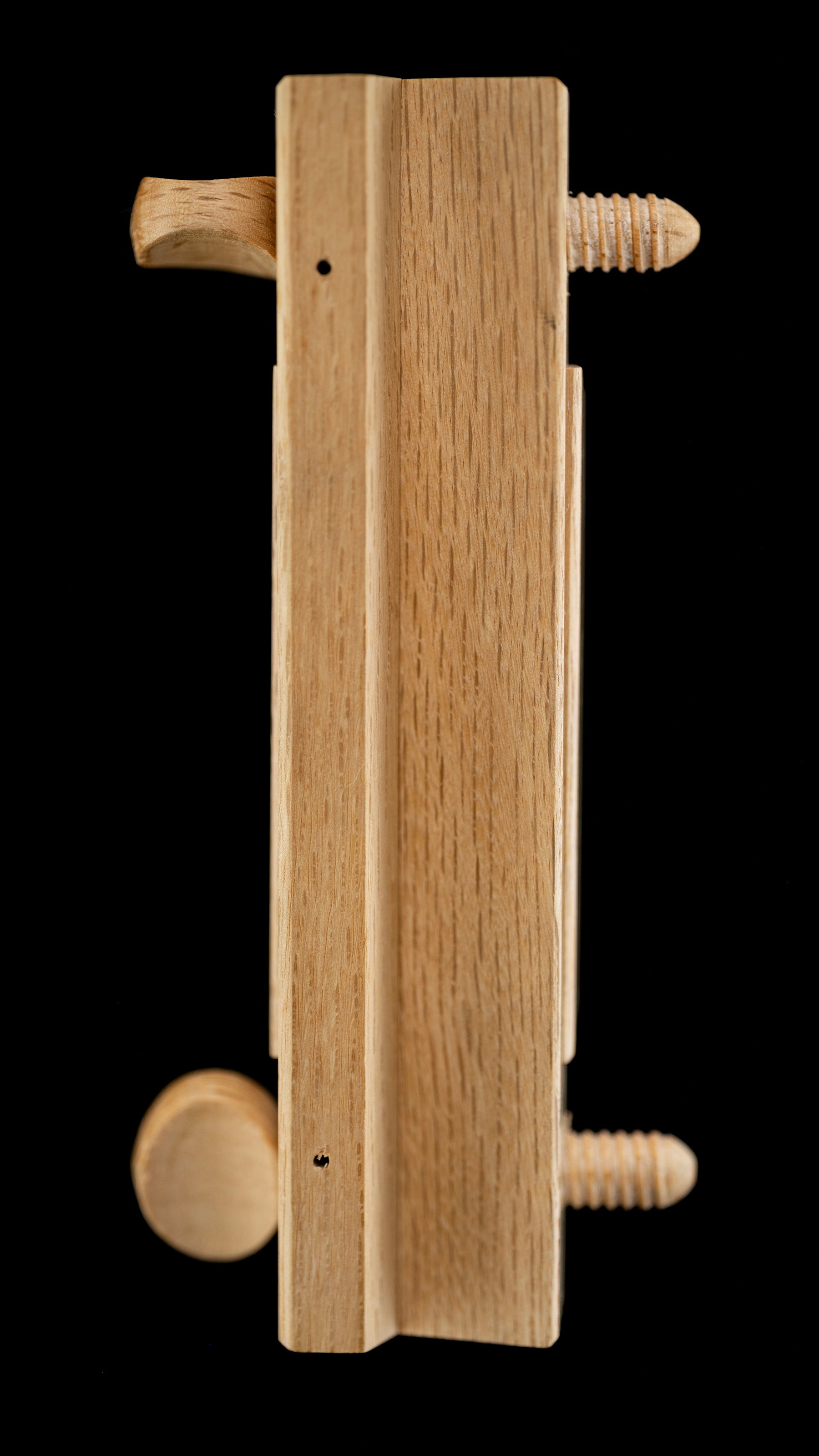 Sarumentori-Kanna Japanese Wood Screw Adjustable Chamfer Plane 60° By Yukichika - 24mm ③