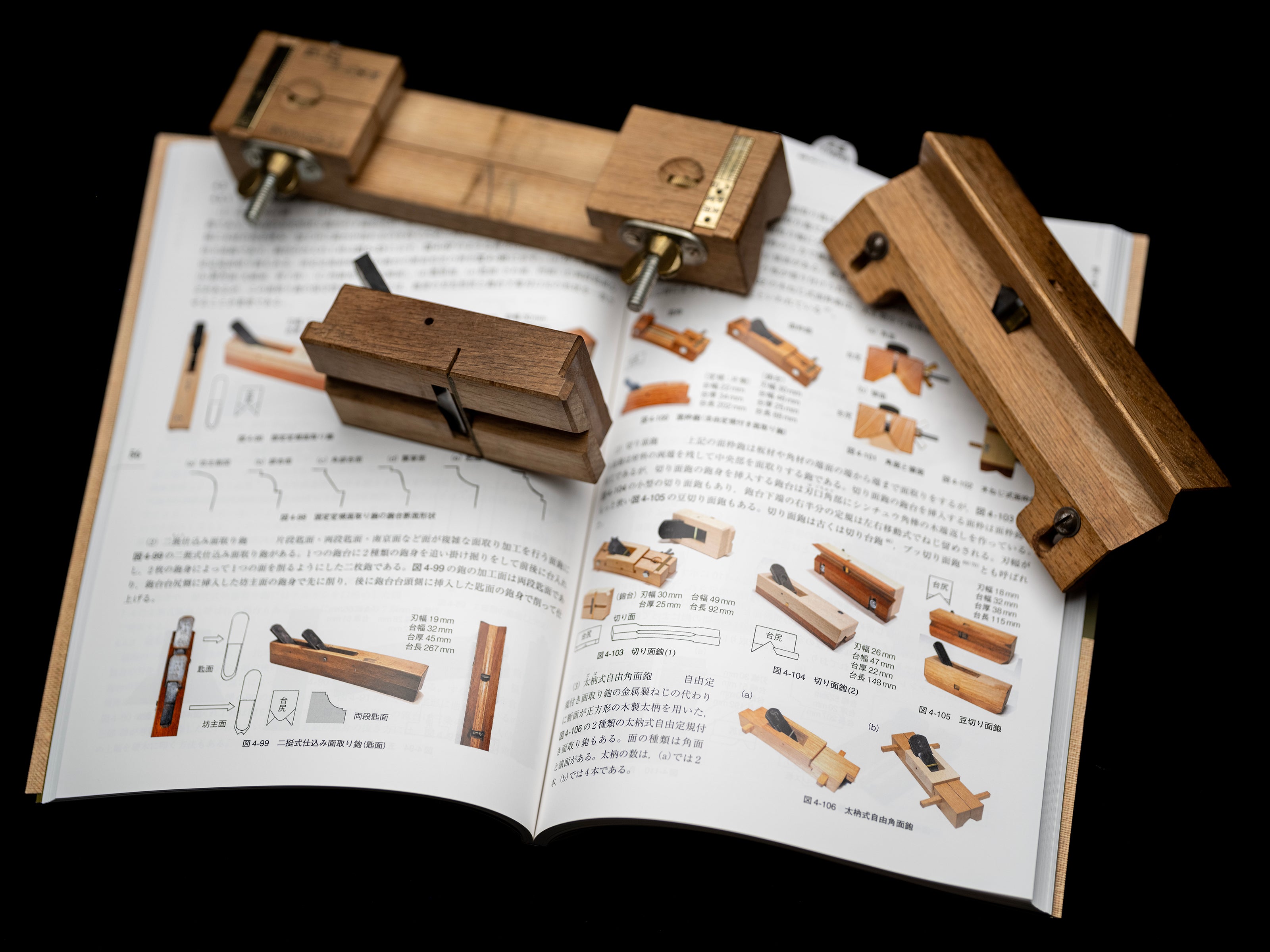 Kirimen-Kanna Japanese Special Chamfer Plane with Adjustable Fence - 18mm