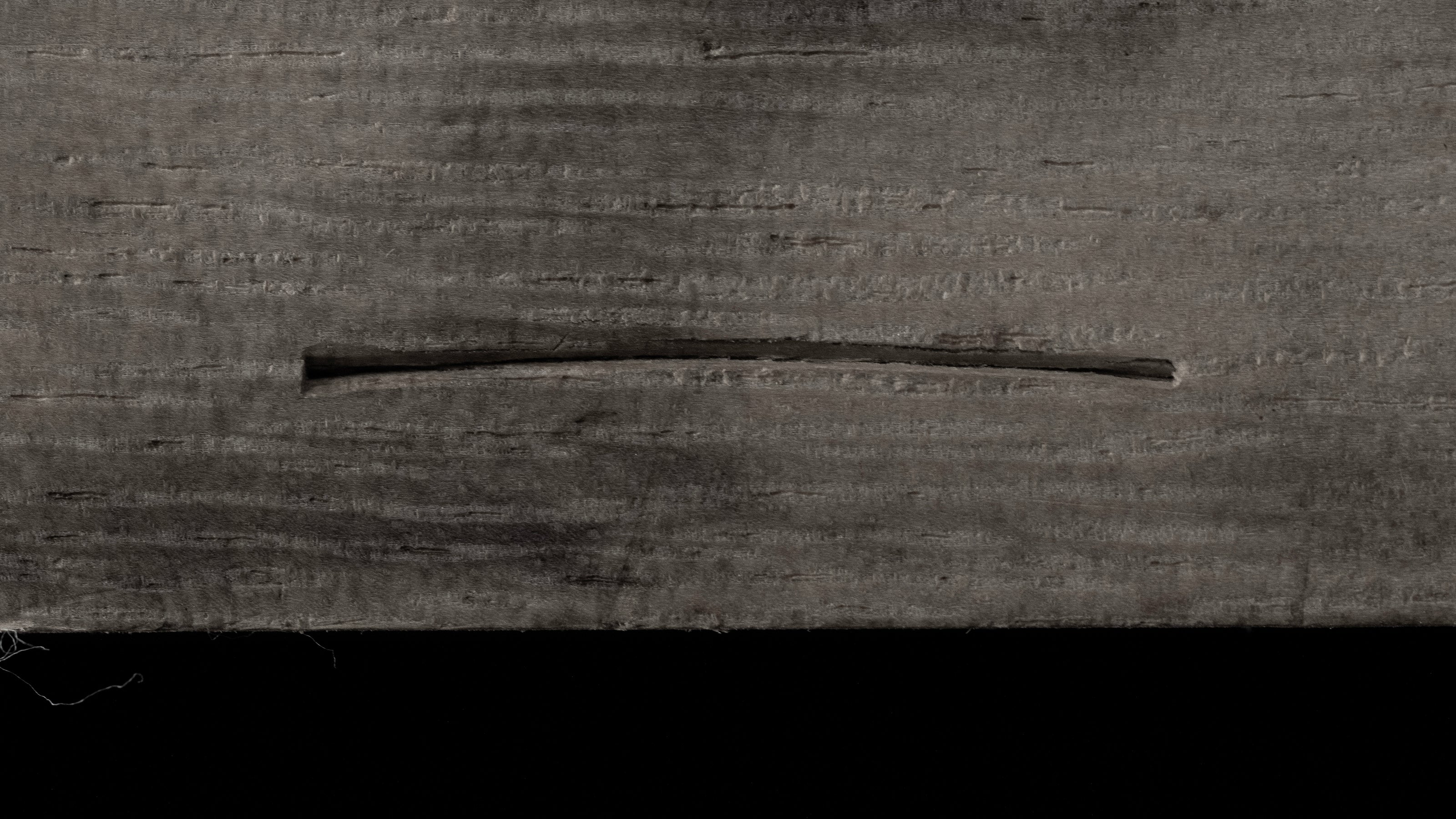 Uchimaru nomi Japanese Shallow U-Gouge Chisel By Kunike Ⅲ - 24mm