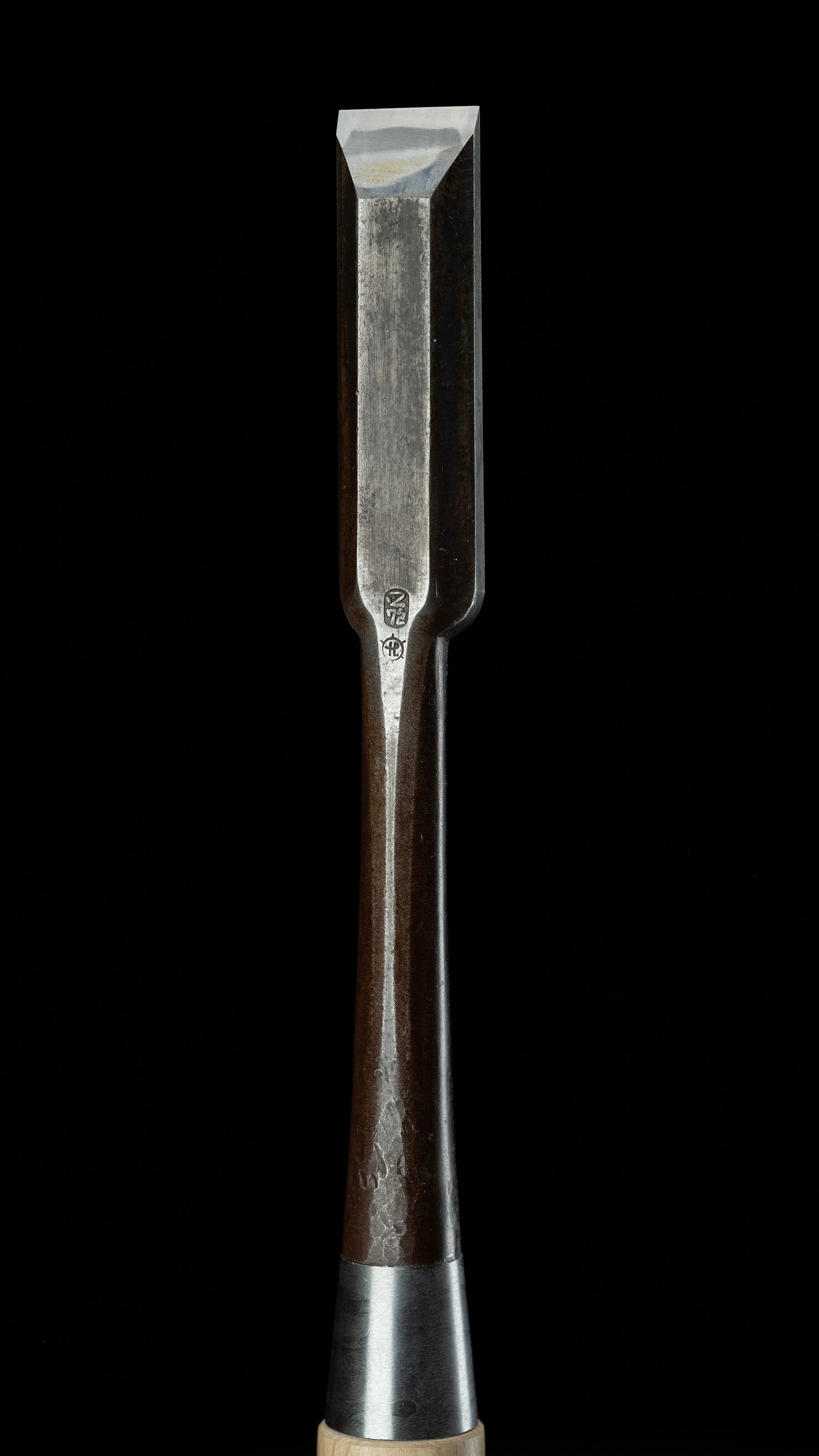 Tataki-Nomi Japanese Hand Made Long Neck Timber Chisel By Hasegawa Fujisaku - 24mm