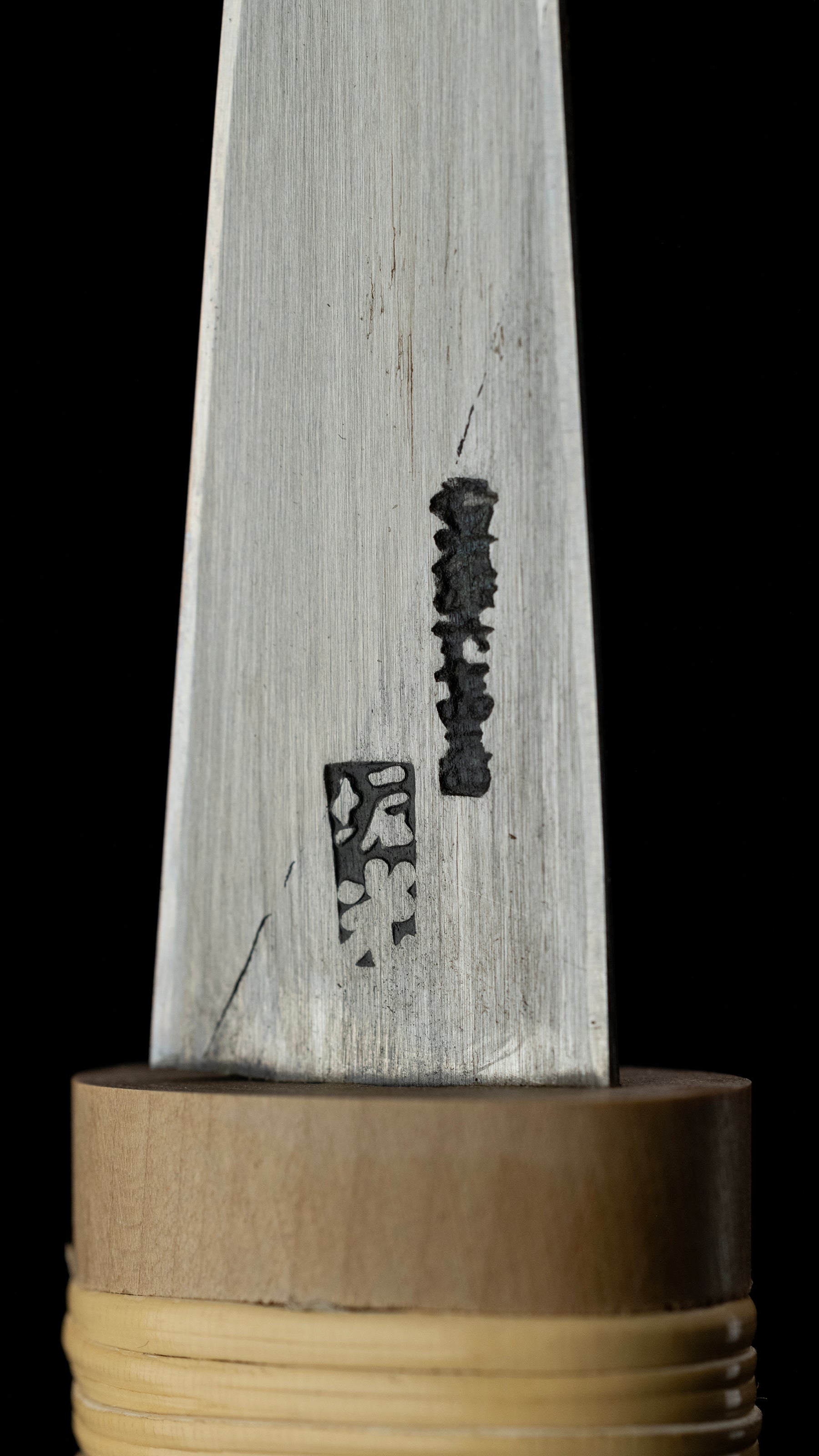 Kuriko-katana Knife By First Generation of Sakamitsu For Right Hand - 130mm