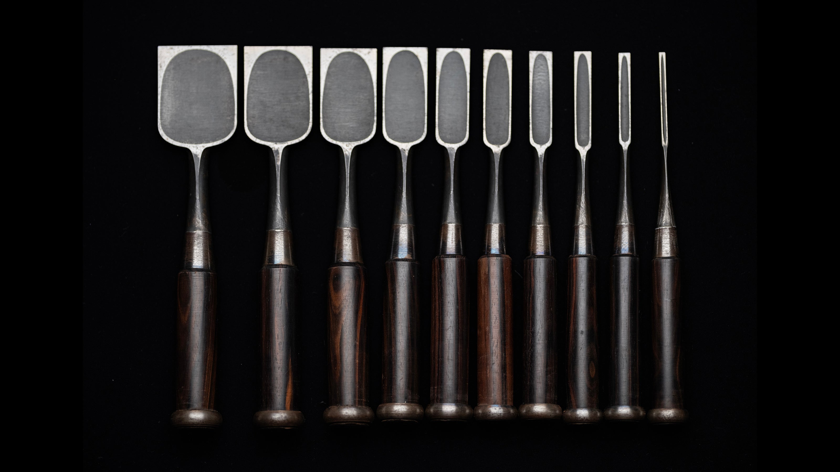 Oire-Nomi Japanese Hand Made Bench Chisel Set By Second Generation Ichihiro