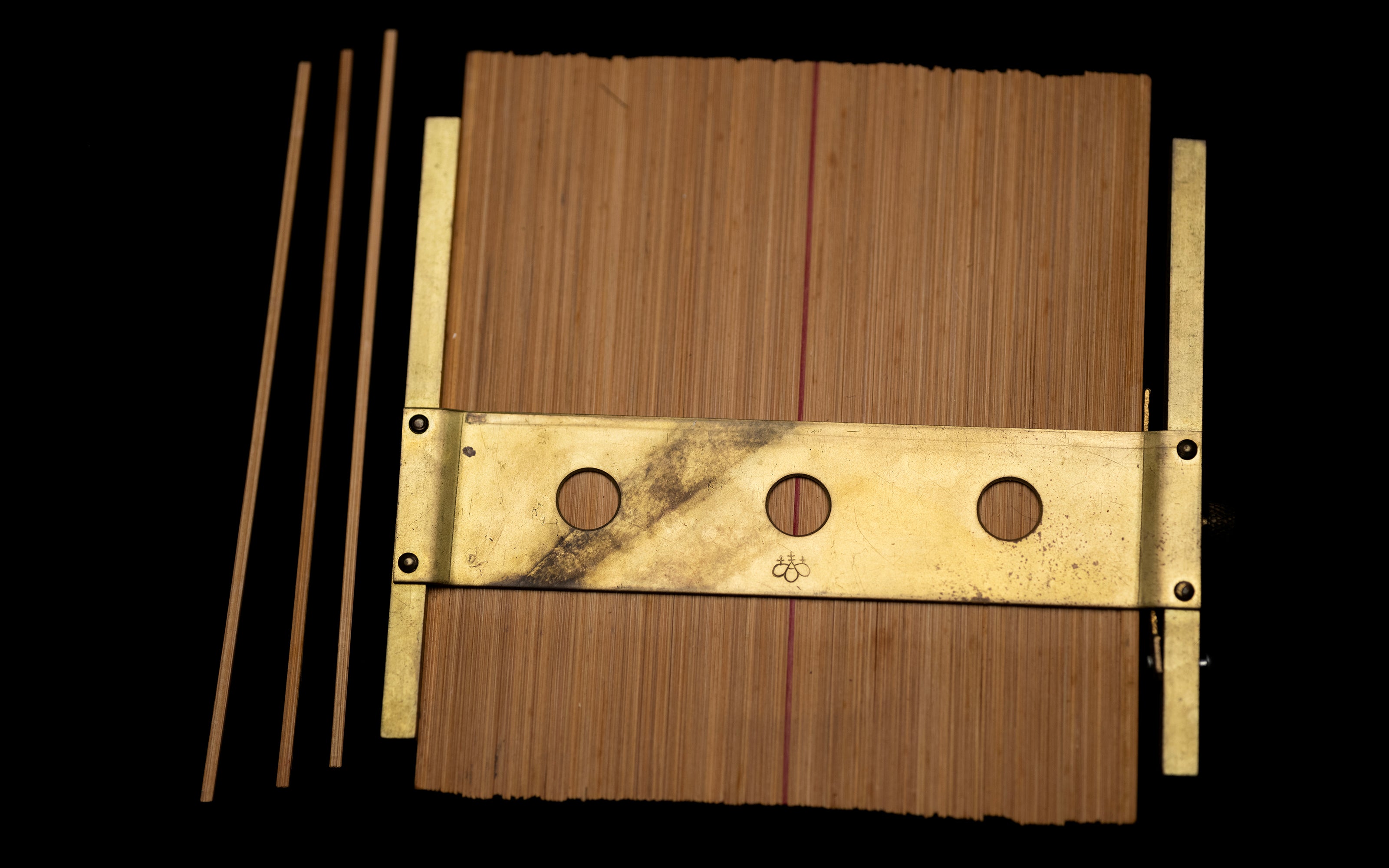 Osakata Katatori Japanese Hand Made Bamboo Profile Gauge ②
