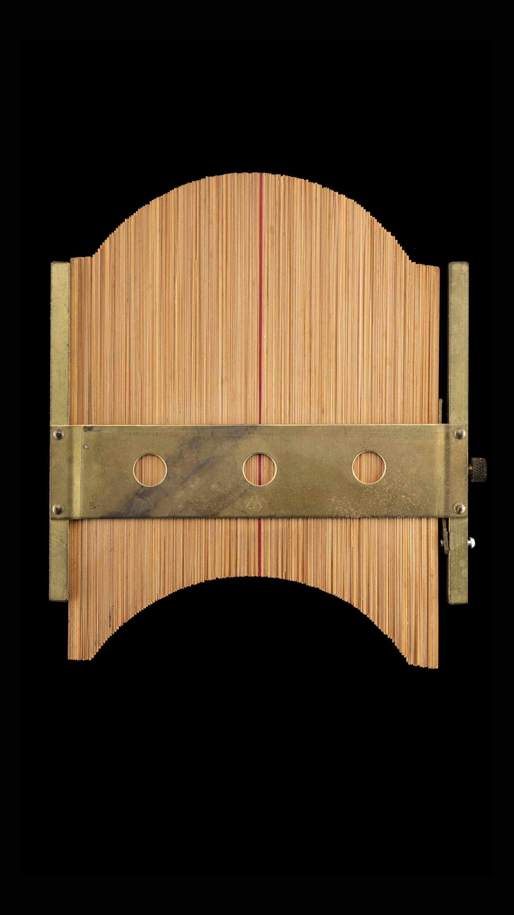 Osakata Katatori Japanese Hand Made Bamboo Profile Gauge ②