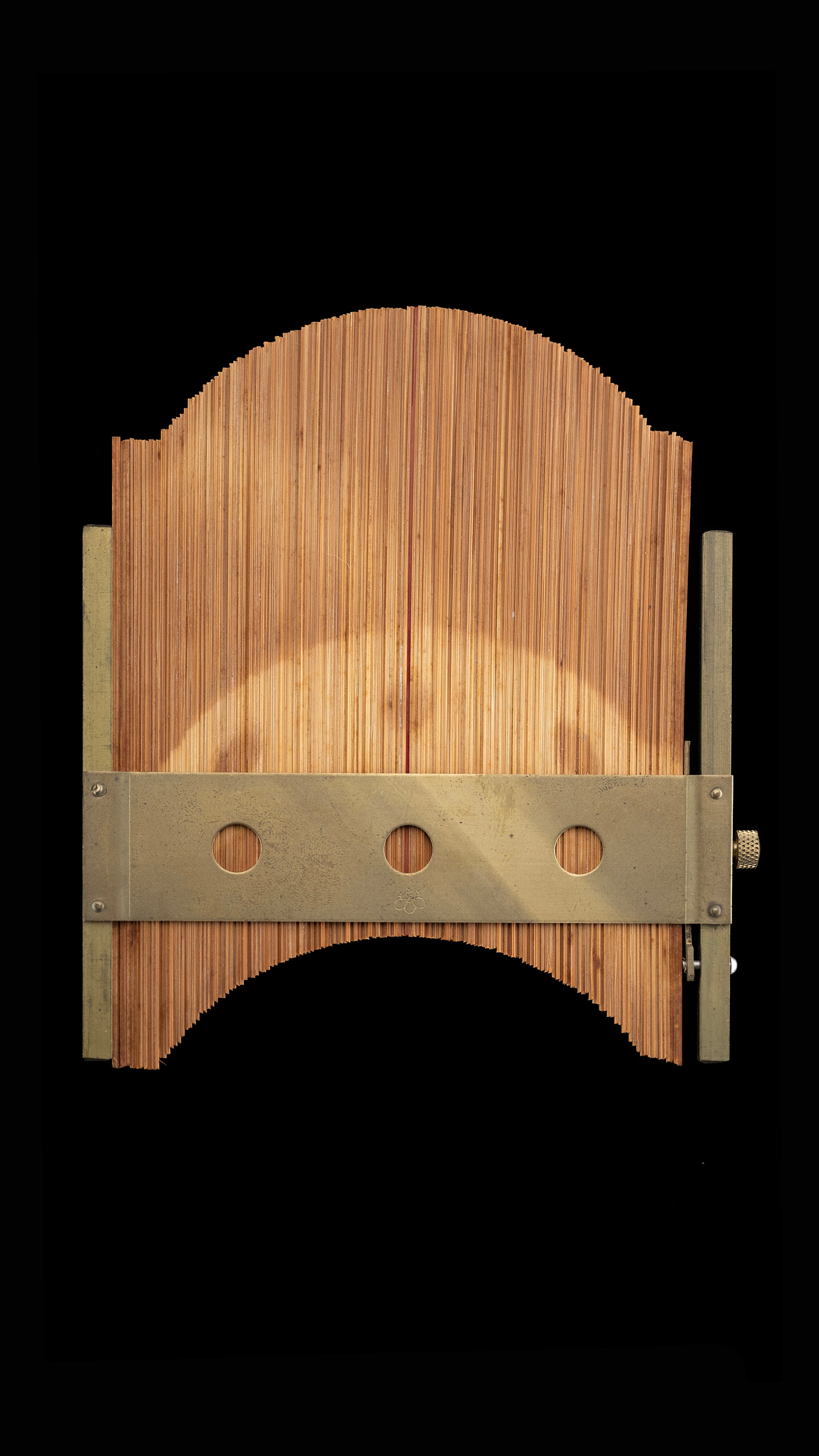 Osakata Katatori Japanese Hand Made Bamboo Profile Gauge ①