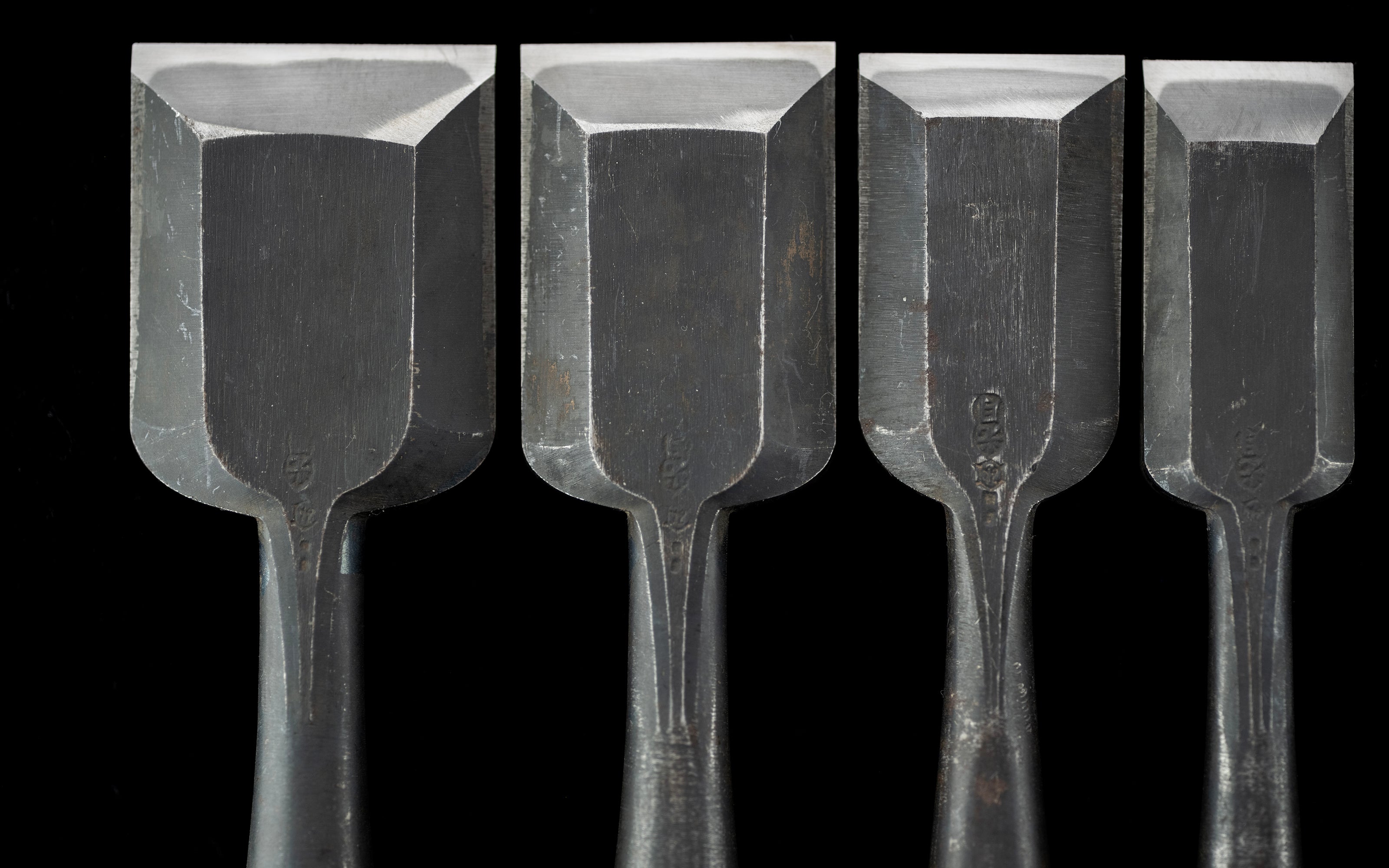 Oire-Nomi Japanese Hand Made Bench Chisel Set By Mitsuki