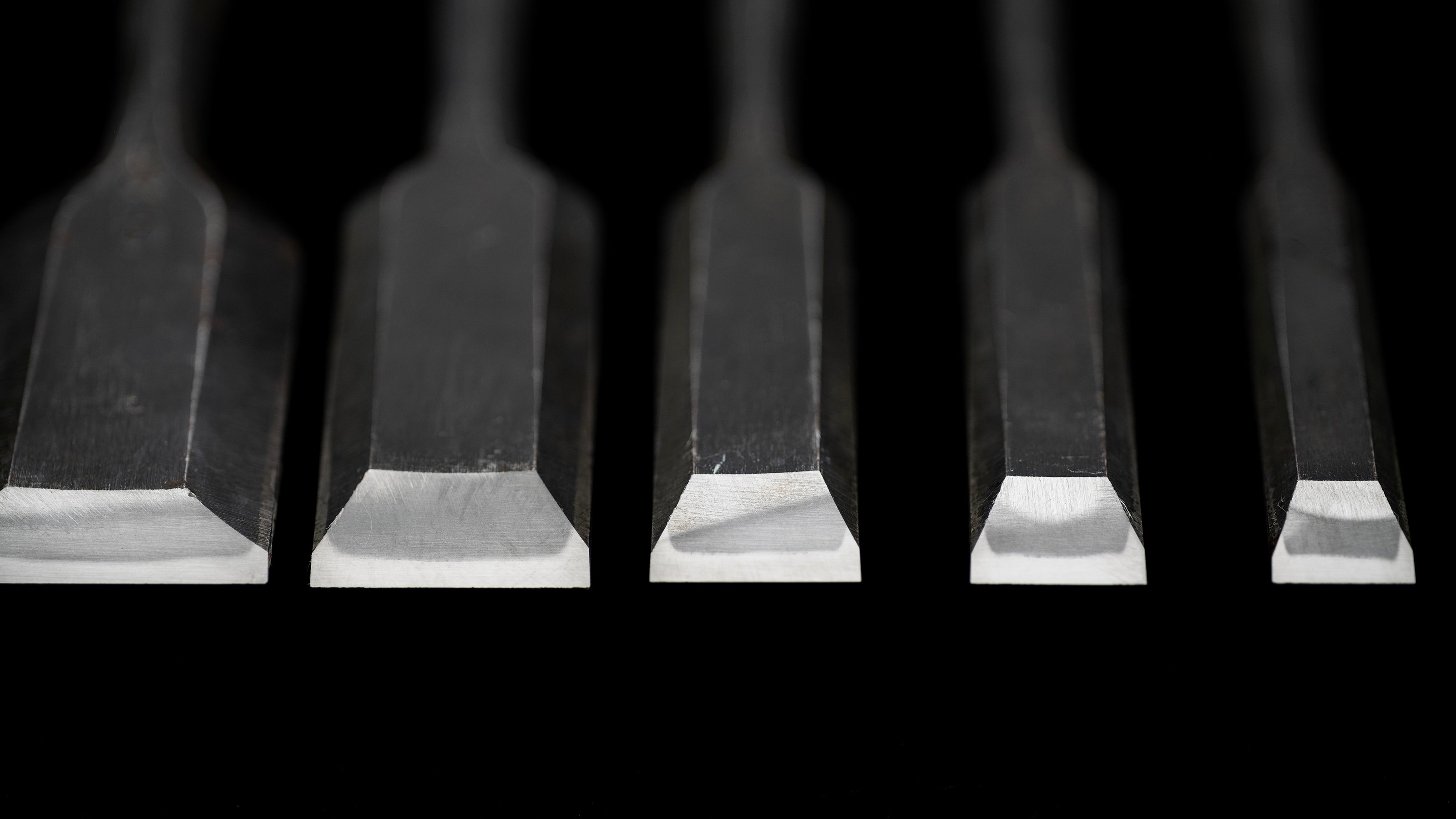 Oire-Nomi Japanese Hand Made Bench Chisel Set By Mitsuki