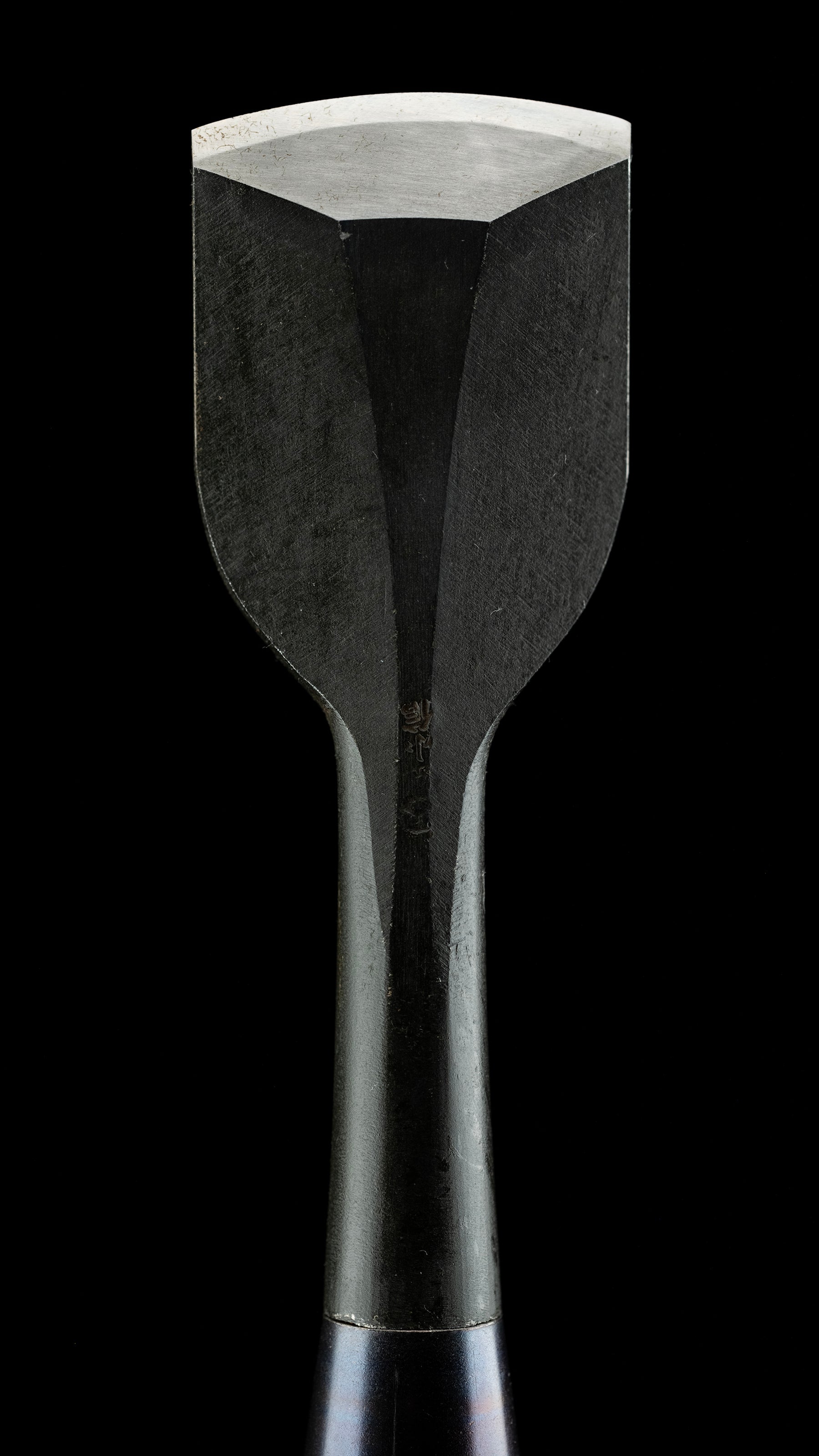 Hiramaru-nomi Japanese Flat Round Carving Chisel By Hidari Konobu - 36mm ②