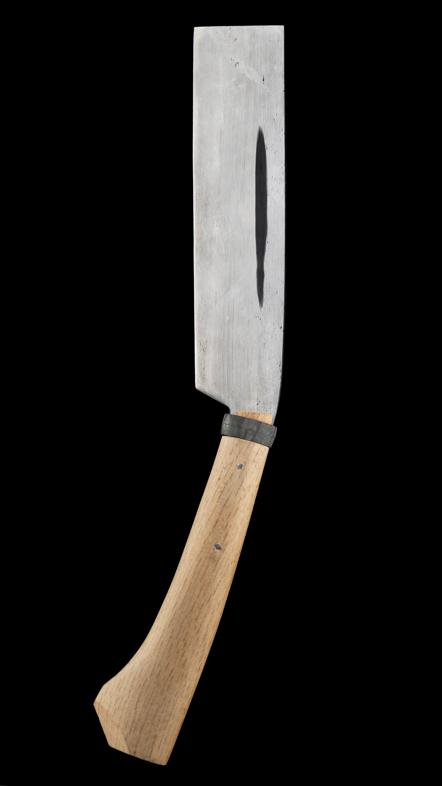 Nata Japanese Single-Bevel Hatchet Knife By Takaki Junichi For Right Hand - 180mm