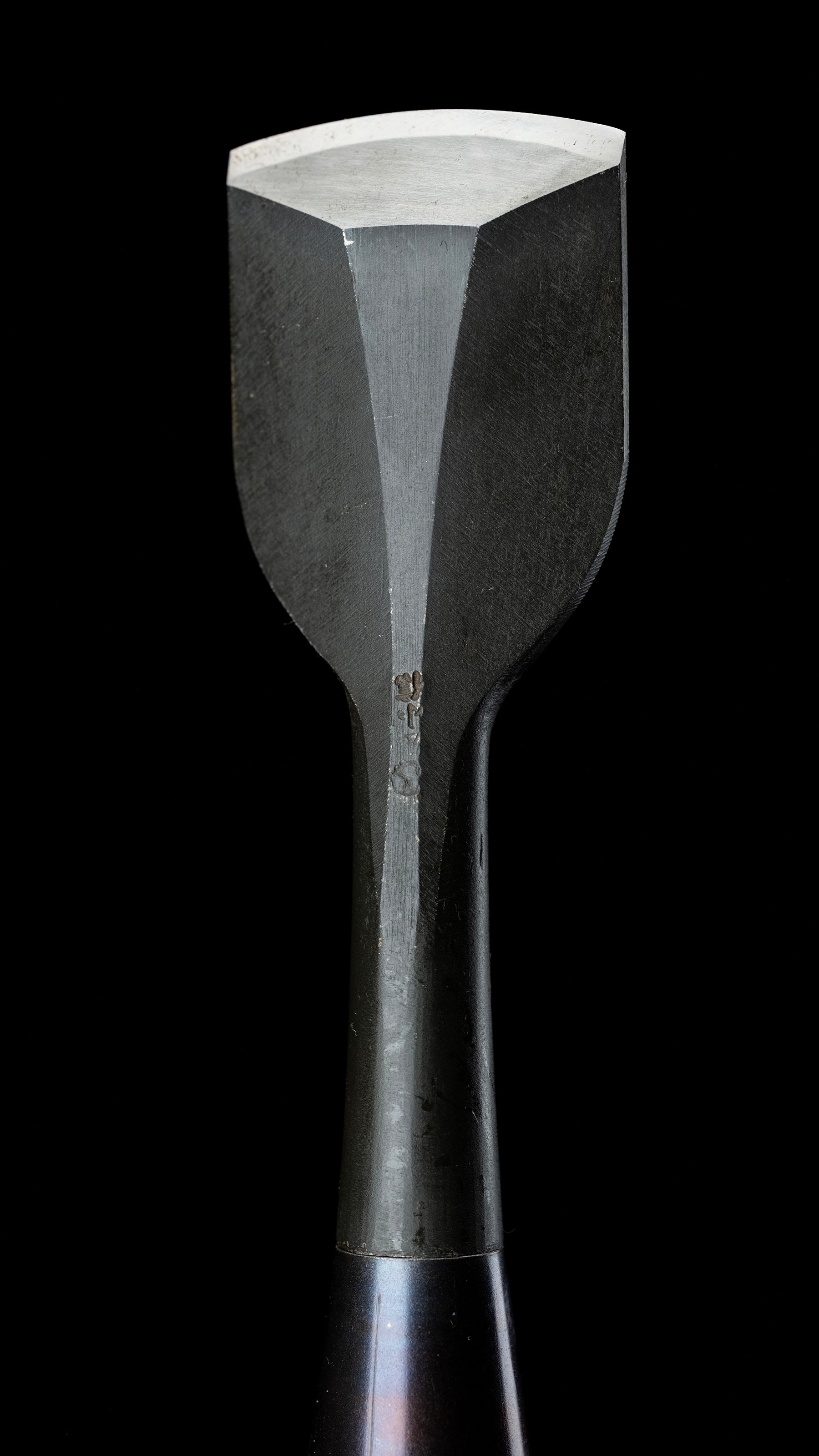 Hiramaru-nomi Japanese Flat Round Carving Chisel By Hidari Konobu - 36mm ②