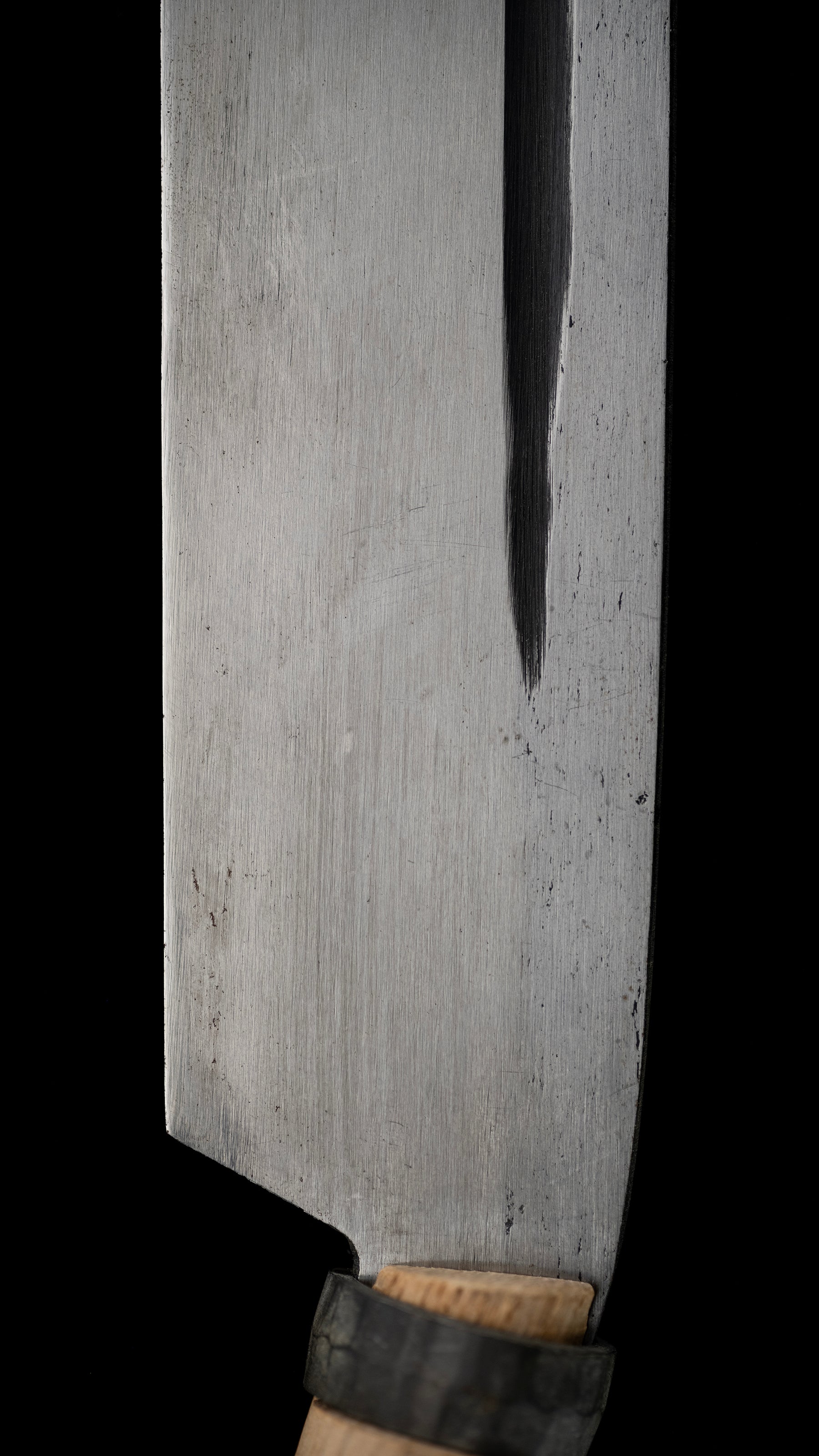 Nata Japanese Single-Bevel Hatchet Knife By Takaki Junichi For Right Hand - 180mm