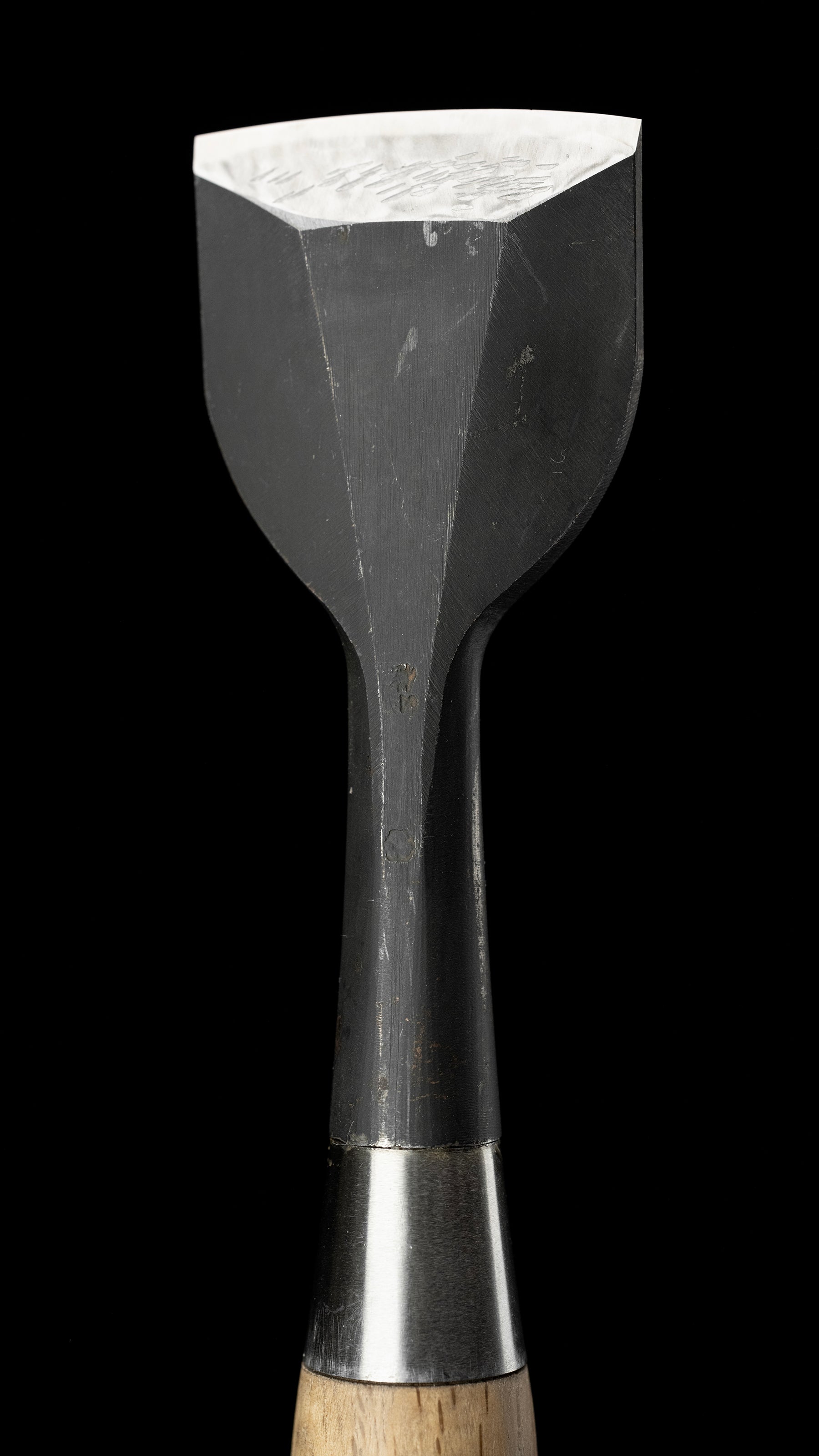 Hiramaru-nomi Japanese Flat Round Carving Chisel By Second Generation Konobu - 46mm