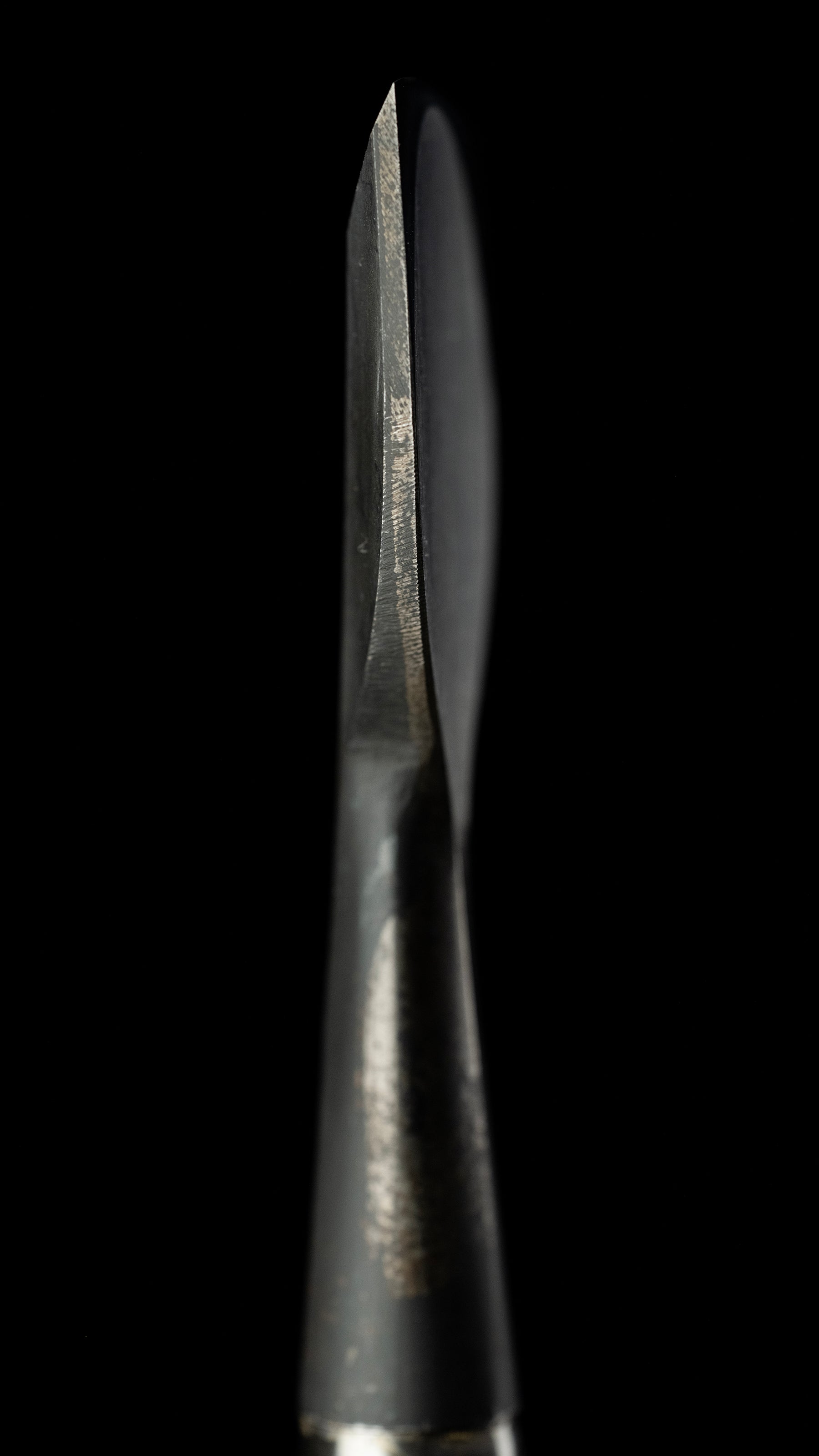 Hiramaru-nomi Japanese Flat Round Carving Chisel By Second Generation Konobu - 46mm