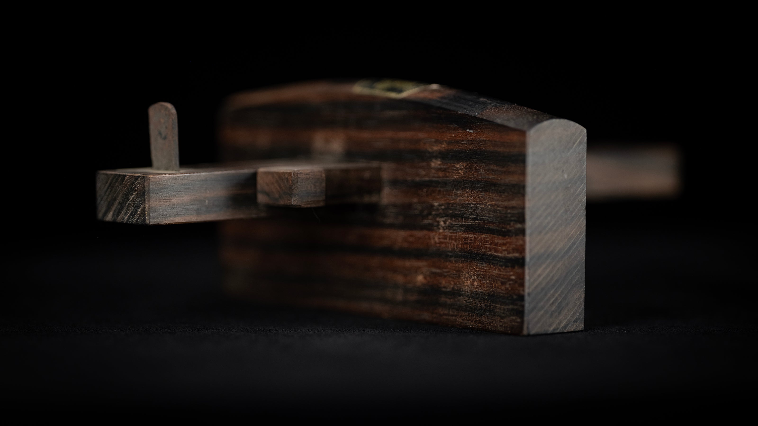 Suji-Kebiki Japanese Ebony Marking Gauge by Tomoe-Mokkou