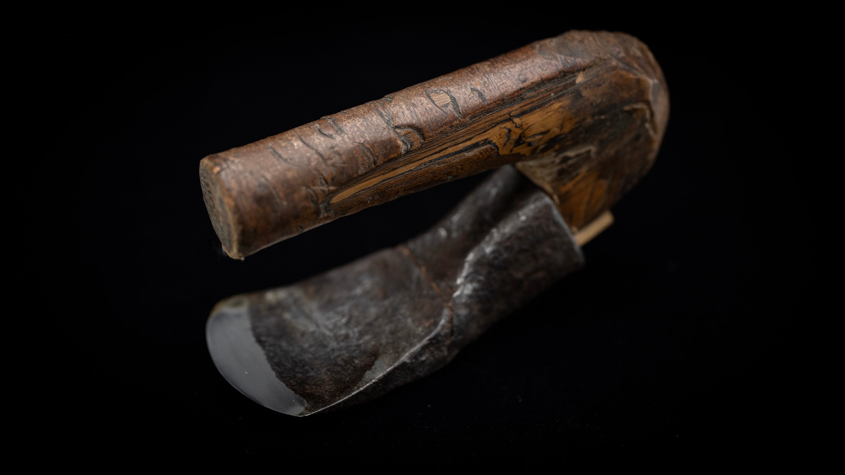 Usubori-Chouna Japanese Traditional Wooden Mortar Craftsman Tool by Miyoshinagamichi